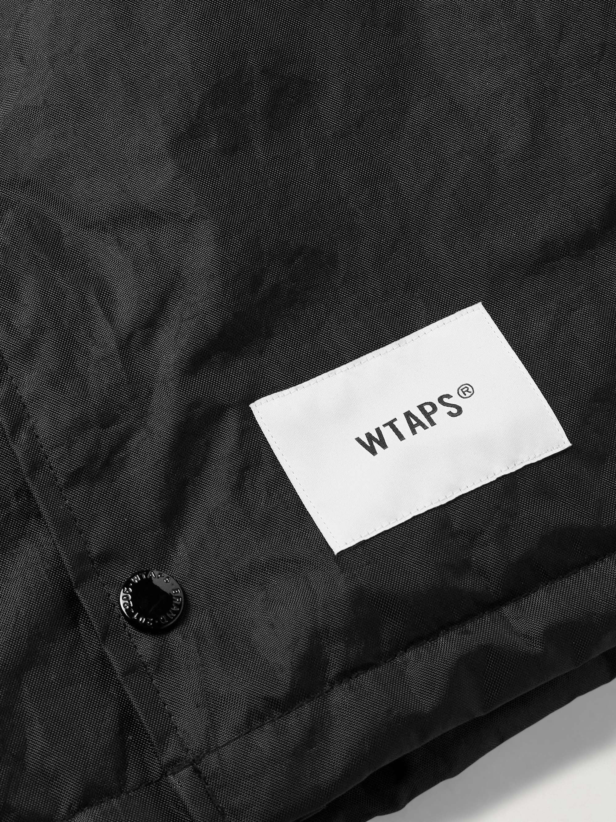 WTAPS® Logo-Appliquéd Padded Nylon Jacket for Men | MR PORTER WTAPS® Logo-Appliquéd Padded Nylon Jacket for Men | MR PORTER