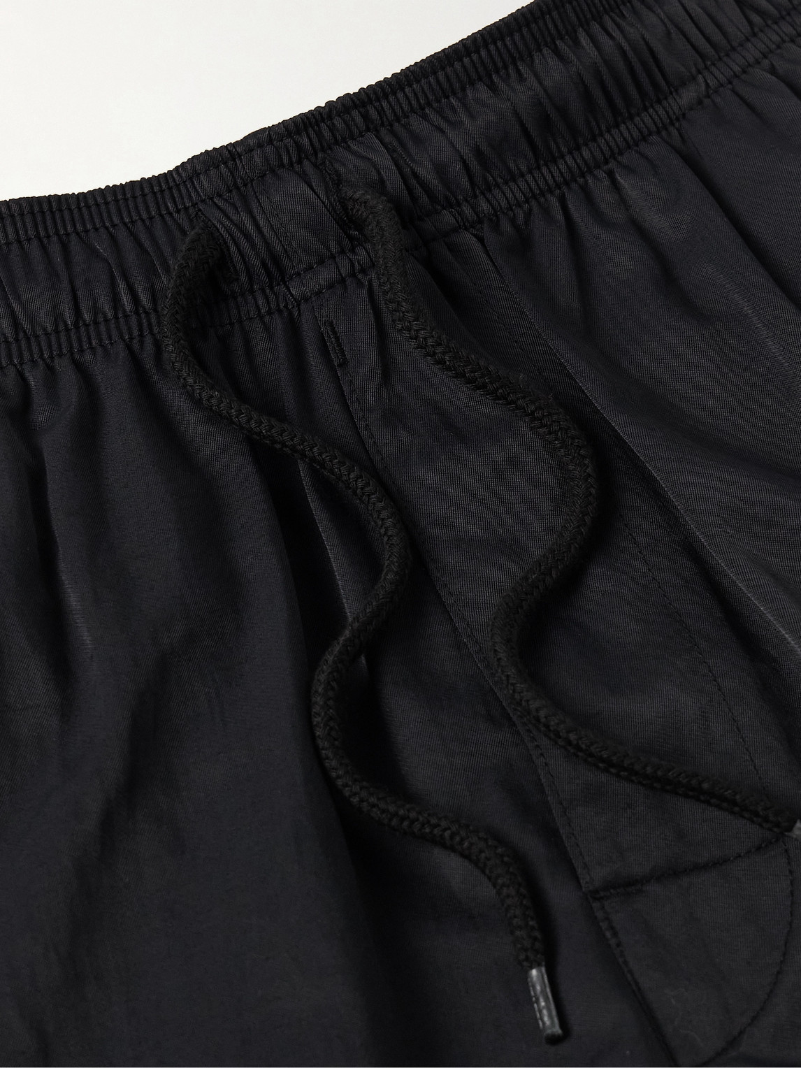 Wtaps Black Tapered Trousers In Black