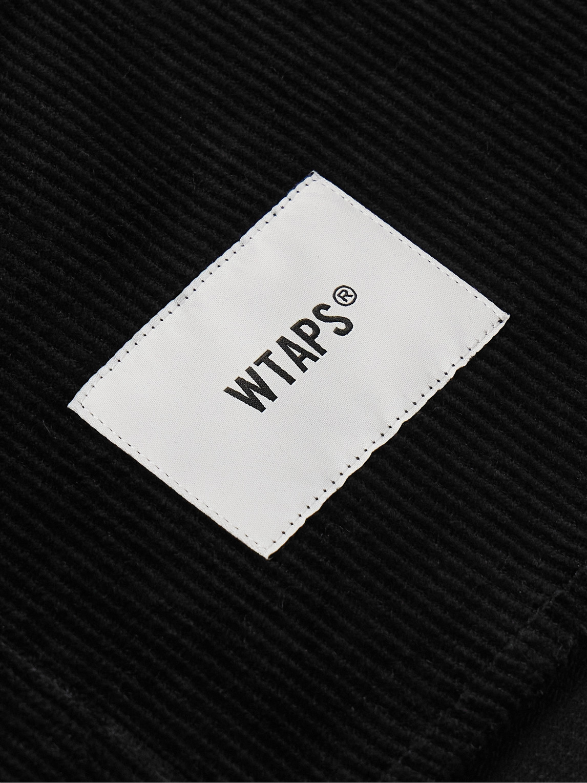 Wtaps 2023 Denim Shirt In Black