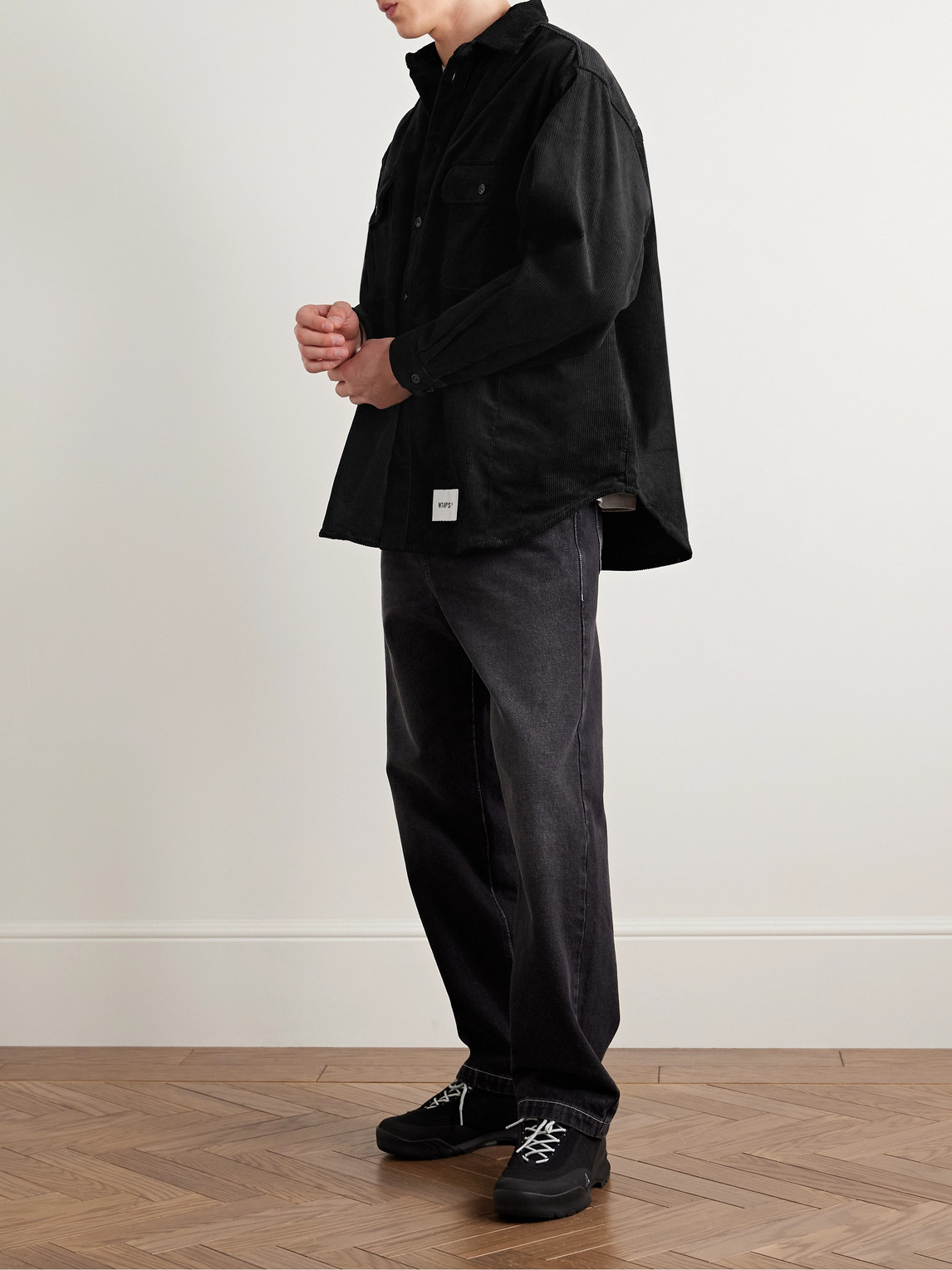 Wtaps 2023 Denim Shirt In Black