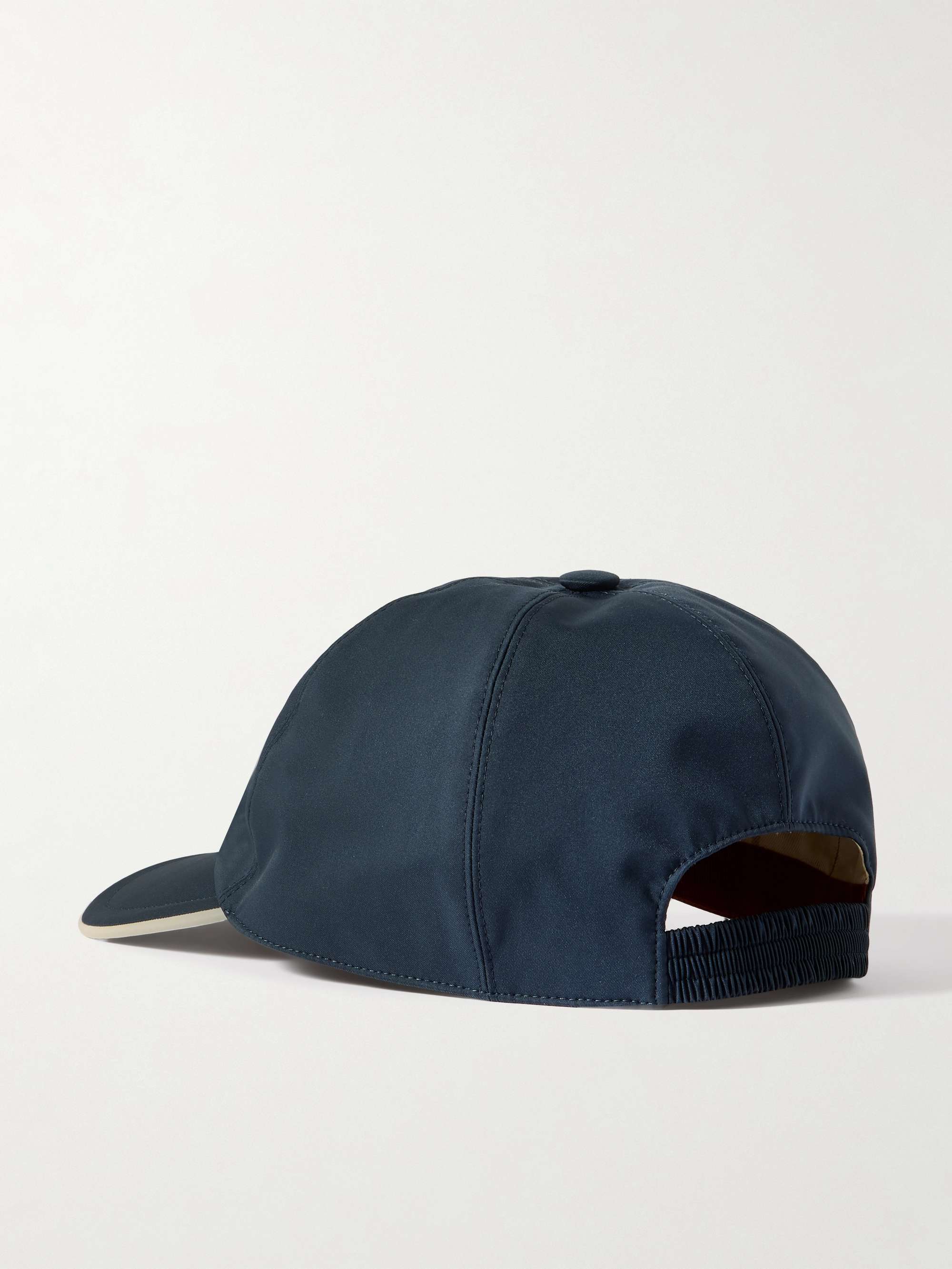 LORO PIANA ストームシステム®シェル ベースボールキャップ ロゴ