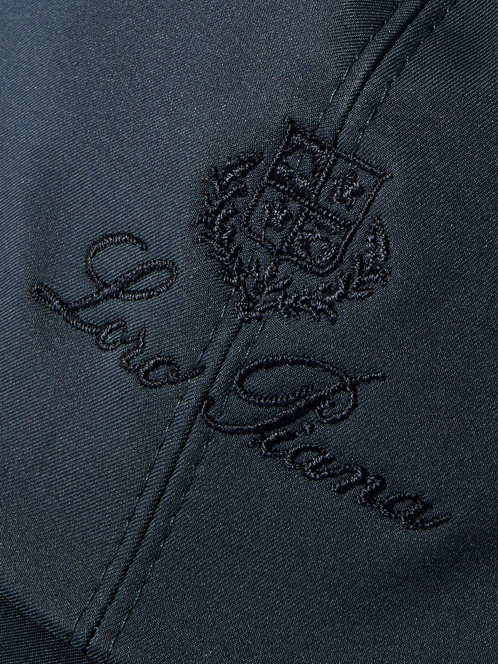 LORO PIANA 로고 자수 스톰 시스템® 셸 베이스볼 캡