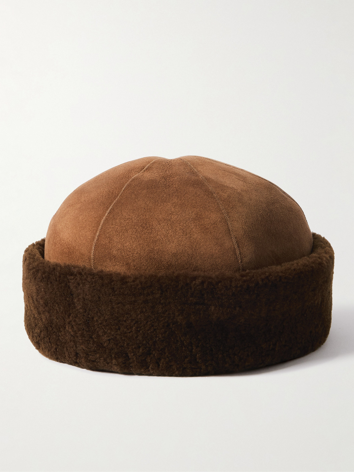 Loro Piana Lys Shearling Beanie In Neutrals