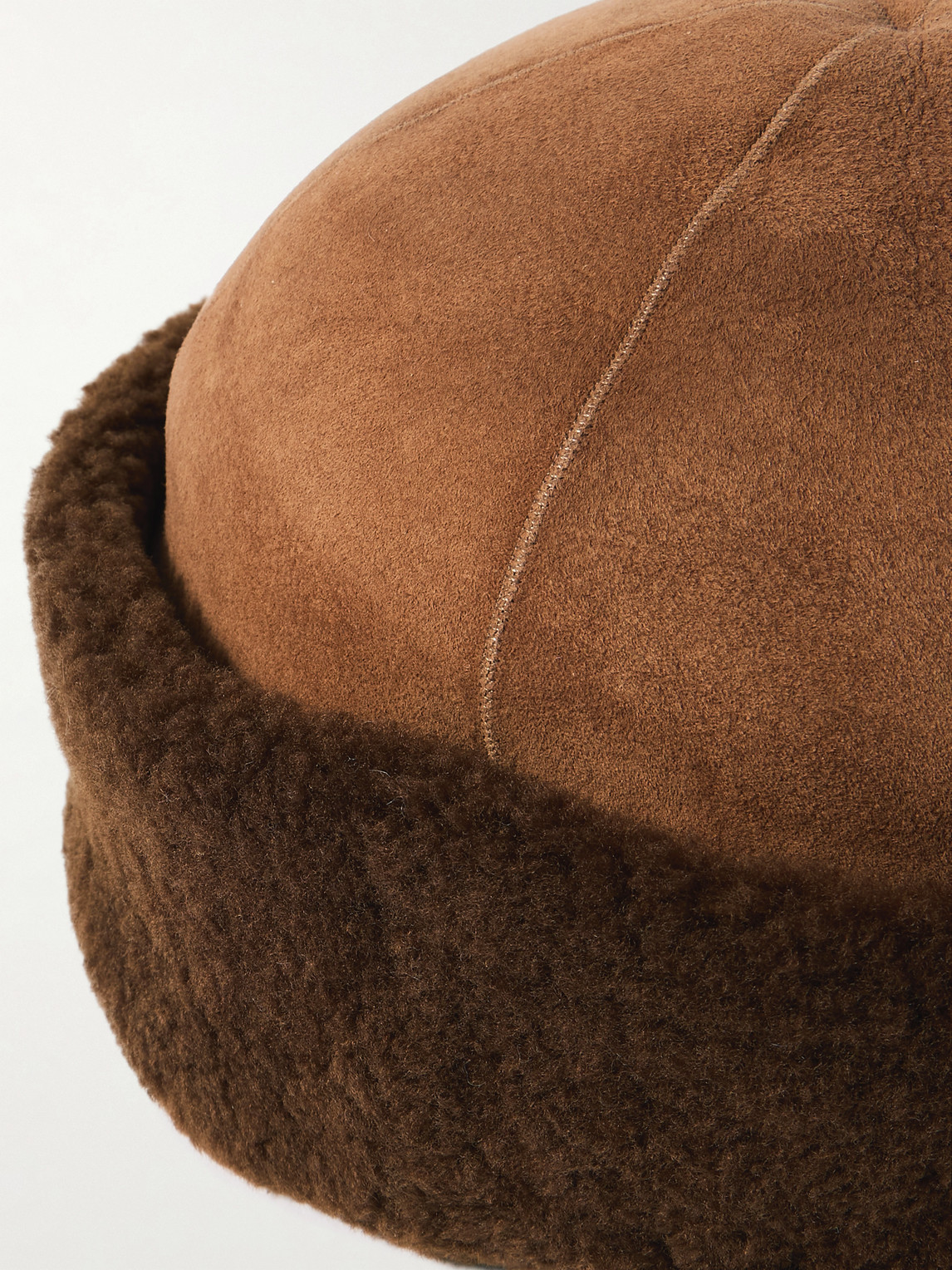 Loro Piana Lys Shearling Beanie In Neutrals