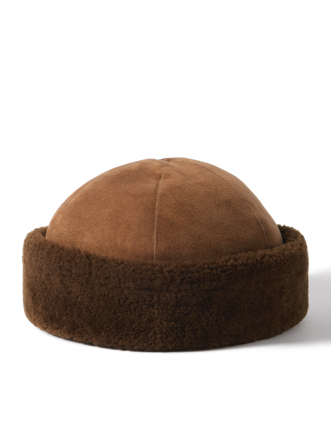 Loro Piana Lys Shearling Beanie In Neutrals
