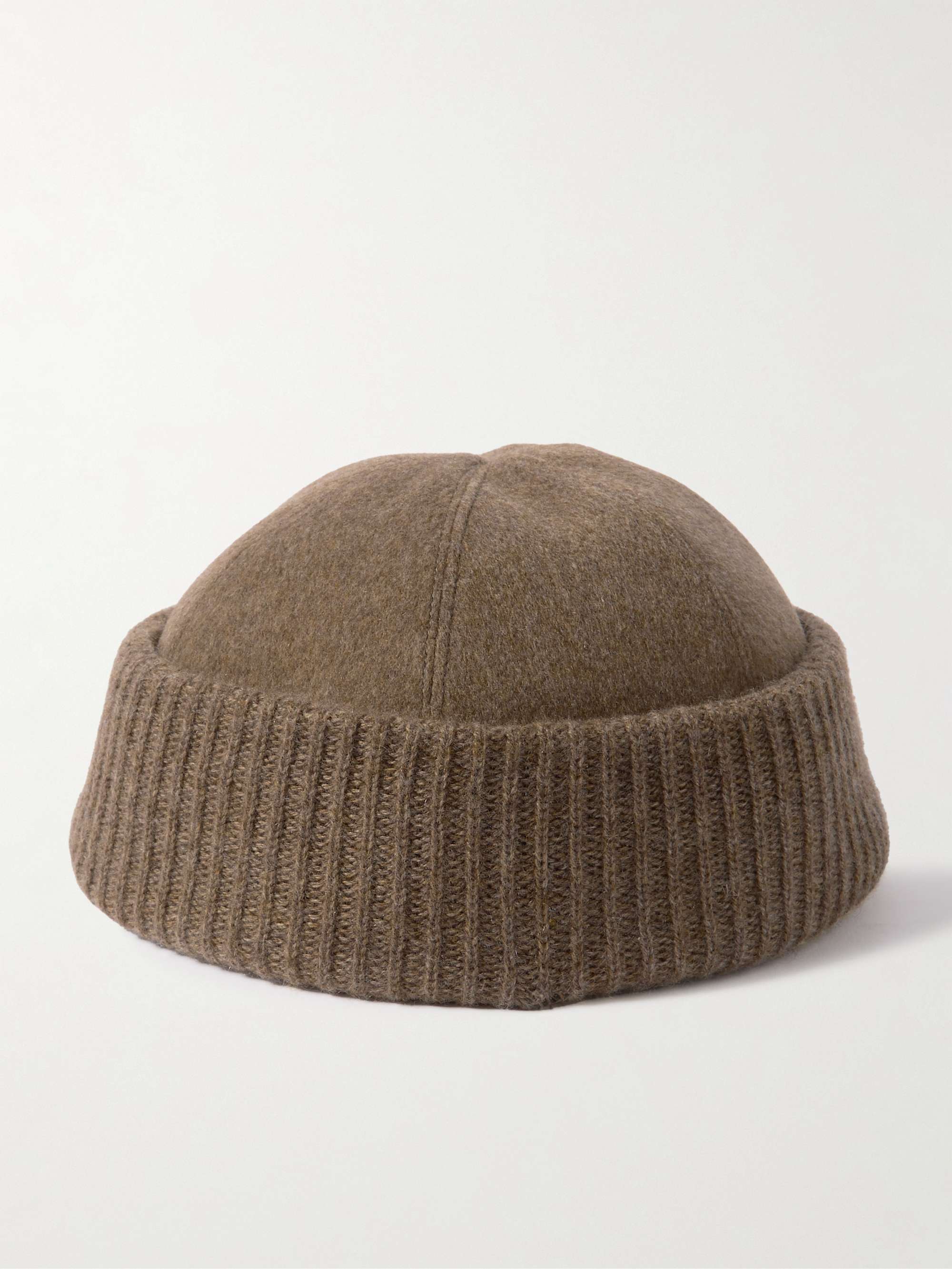 LORO PIANA Logo-Appliquéd Storm System® Cashmere Beanie