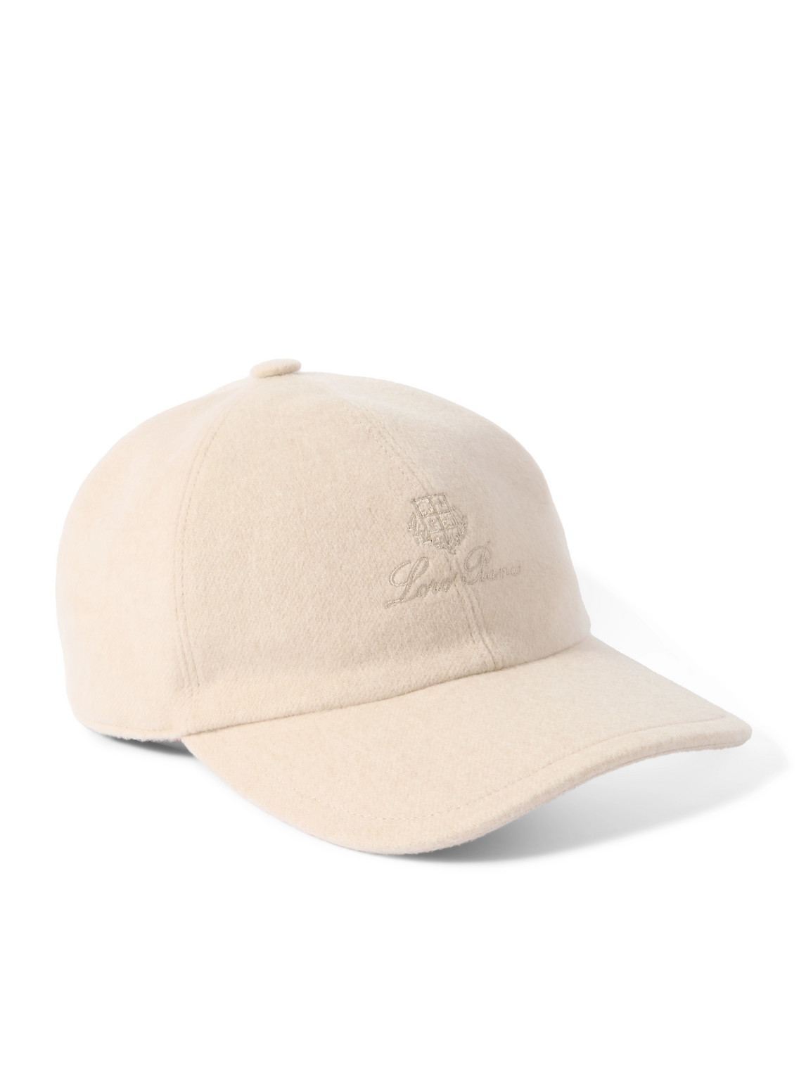 Loro Piana Logo-embroidered Storm System® Cashmere Baseball Cap In Neutrals