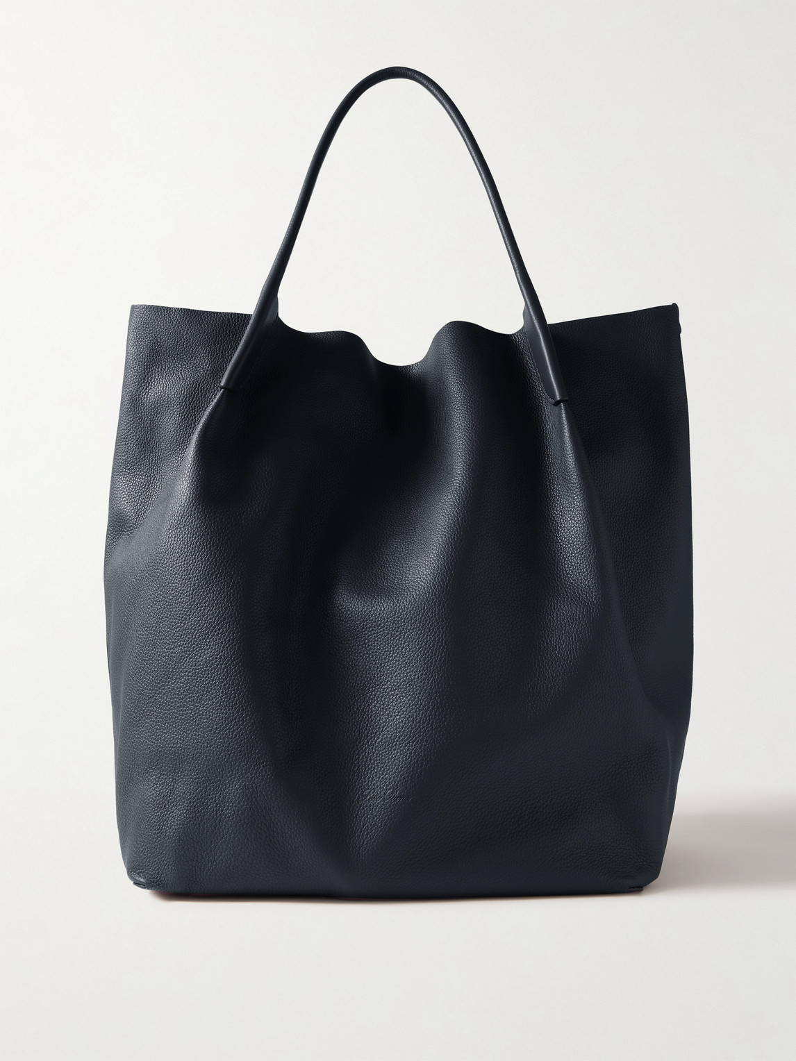 Loro Piana Bale Extra-Large Full-Grain Leather Tote Bag - Men