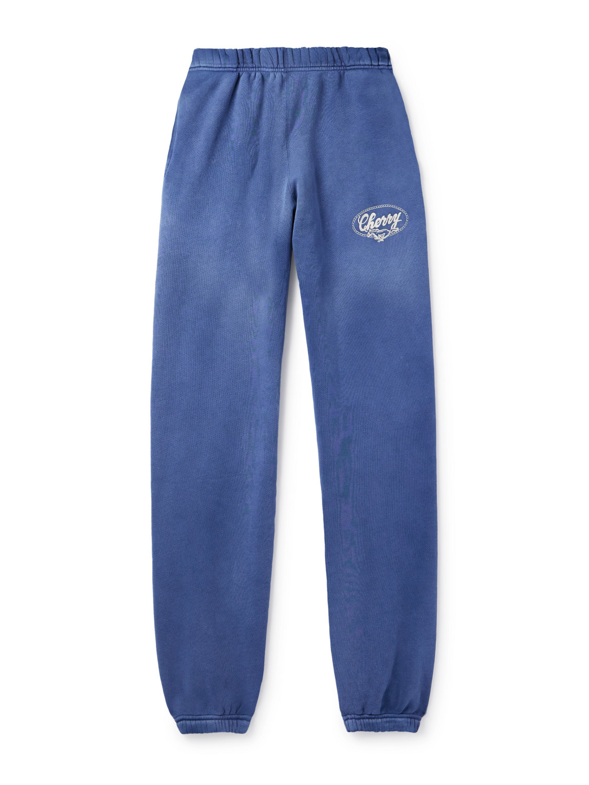 Horse Power Logo-Embroidered Cotton-Jersey Sweatpants