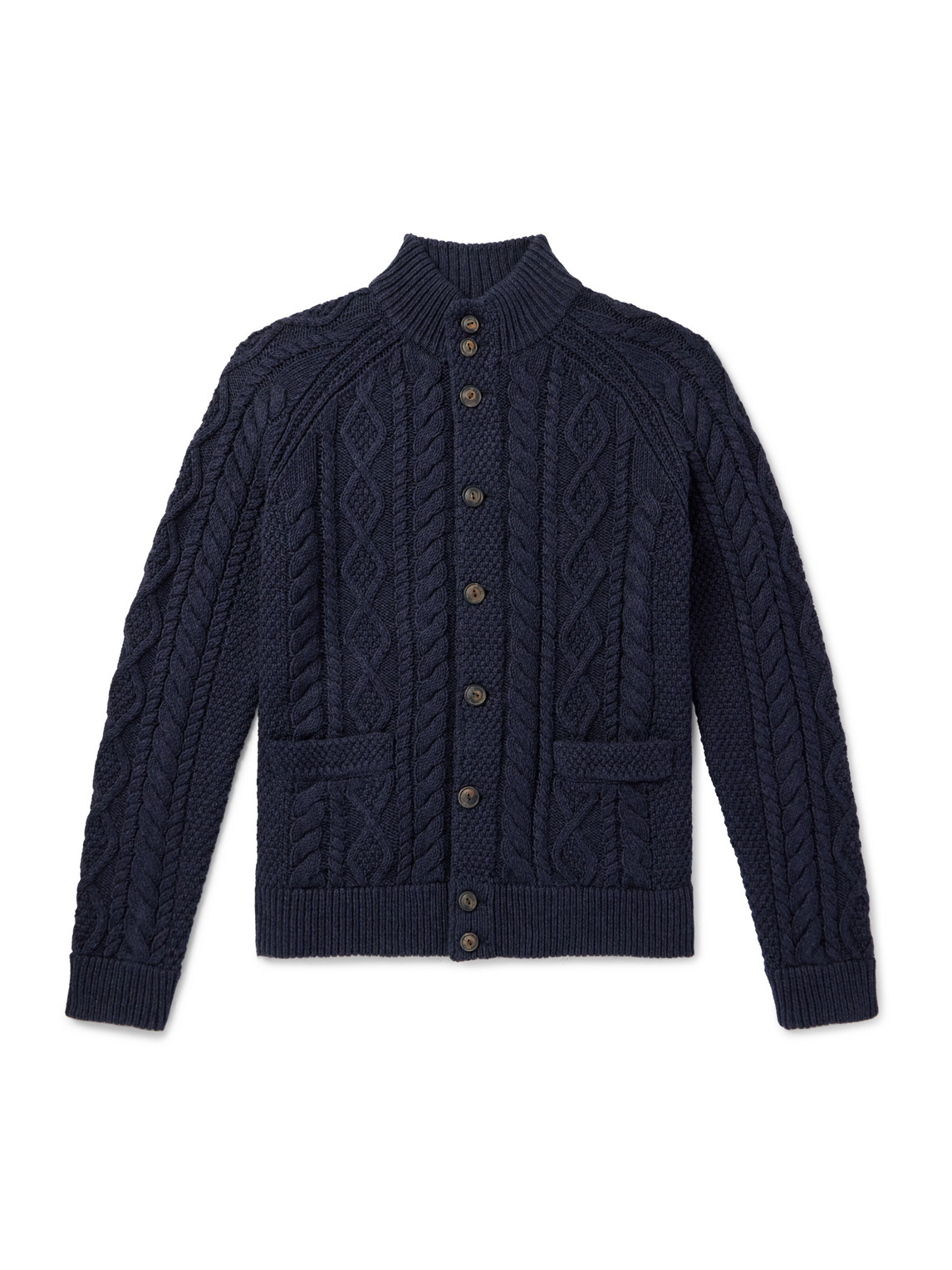 Polo Ralph Lauren Cotton Cardigan In Blue