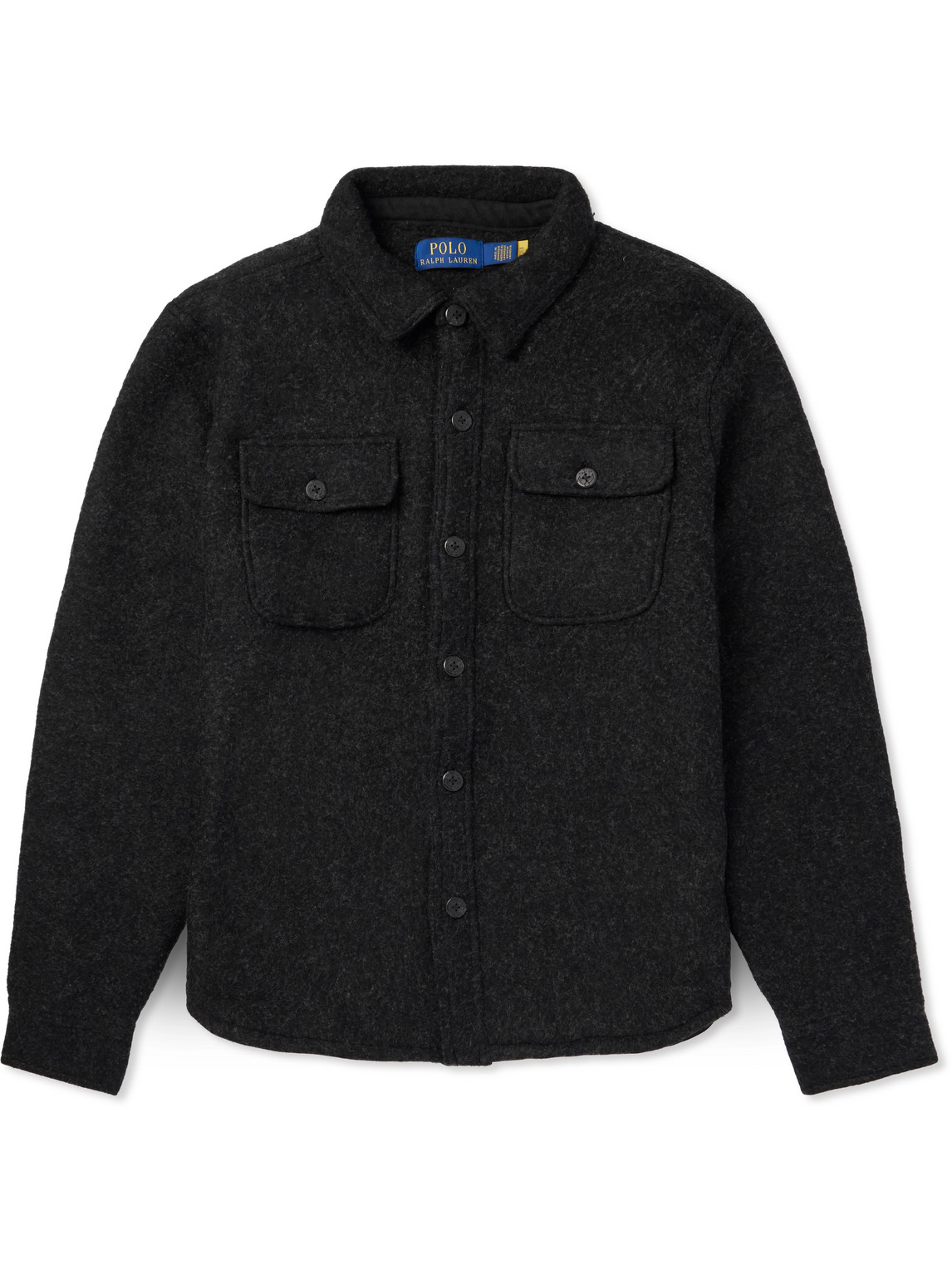 Wool-Blend Overshirt