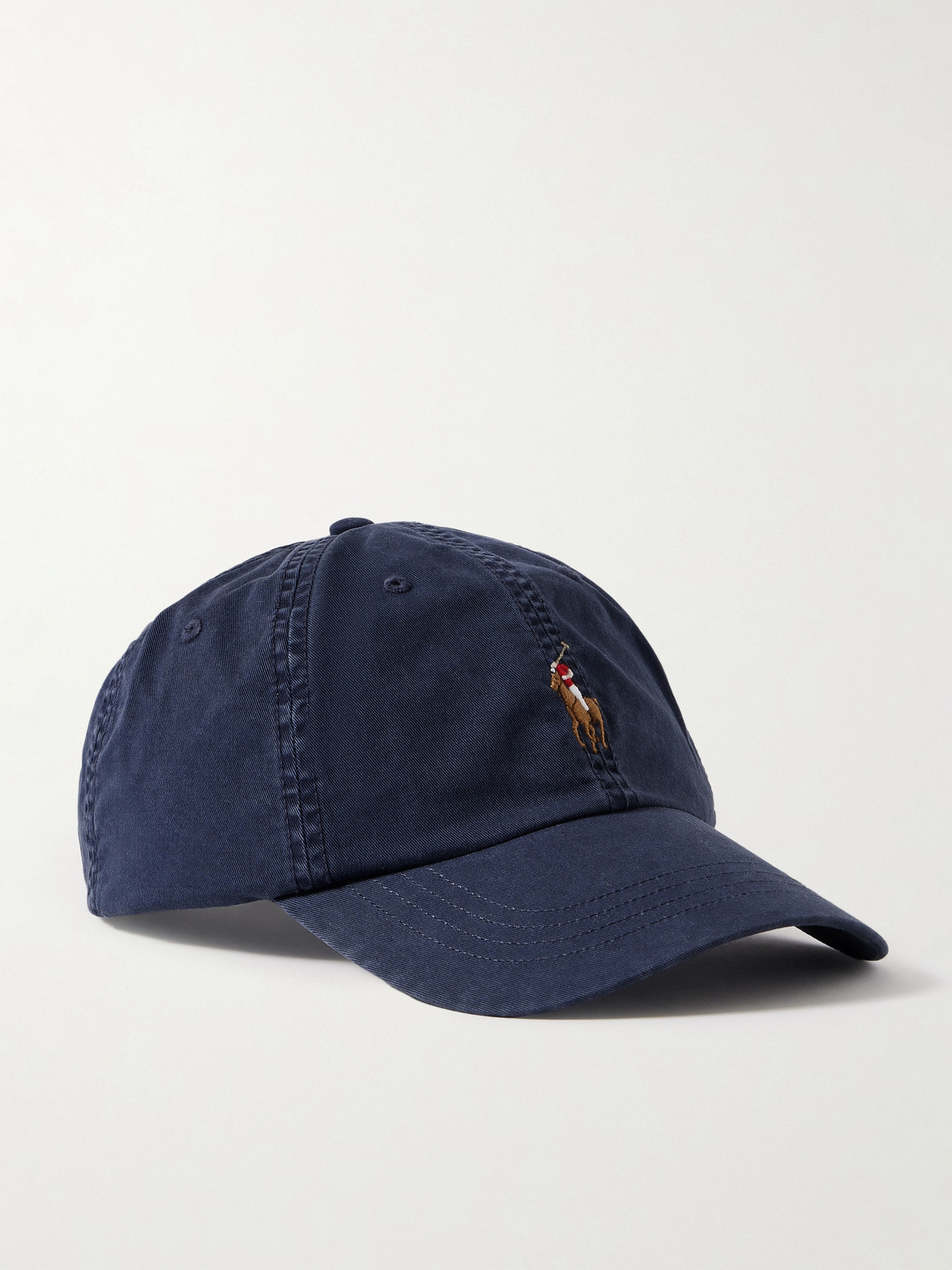 Polo Ralph Lauren Logo-Embroidered Cotton-Blend Twill Baseball Cap - Men