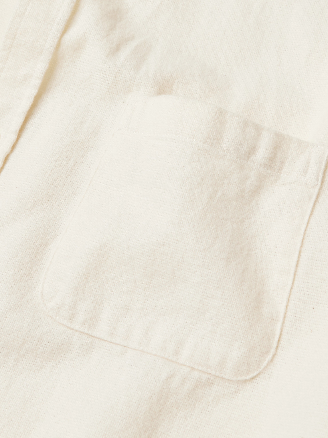 Oliver Spencer Eton Organic Cotton Shirt In Neutrals