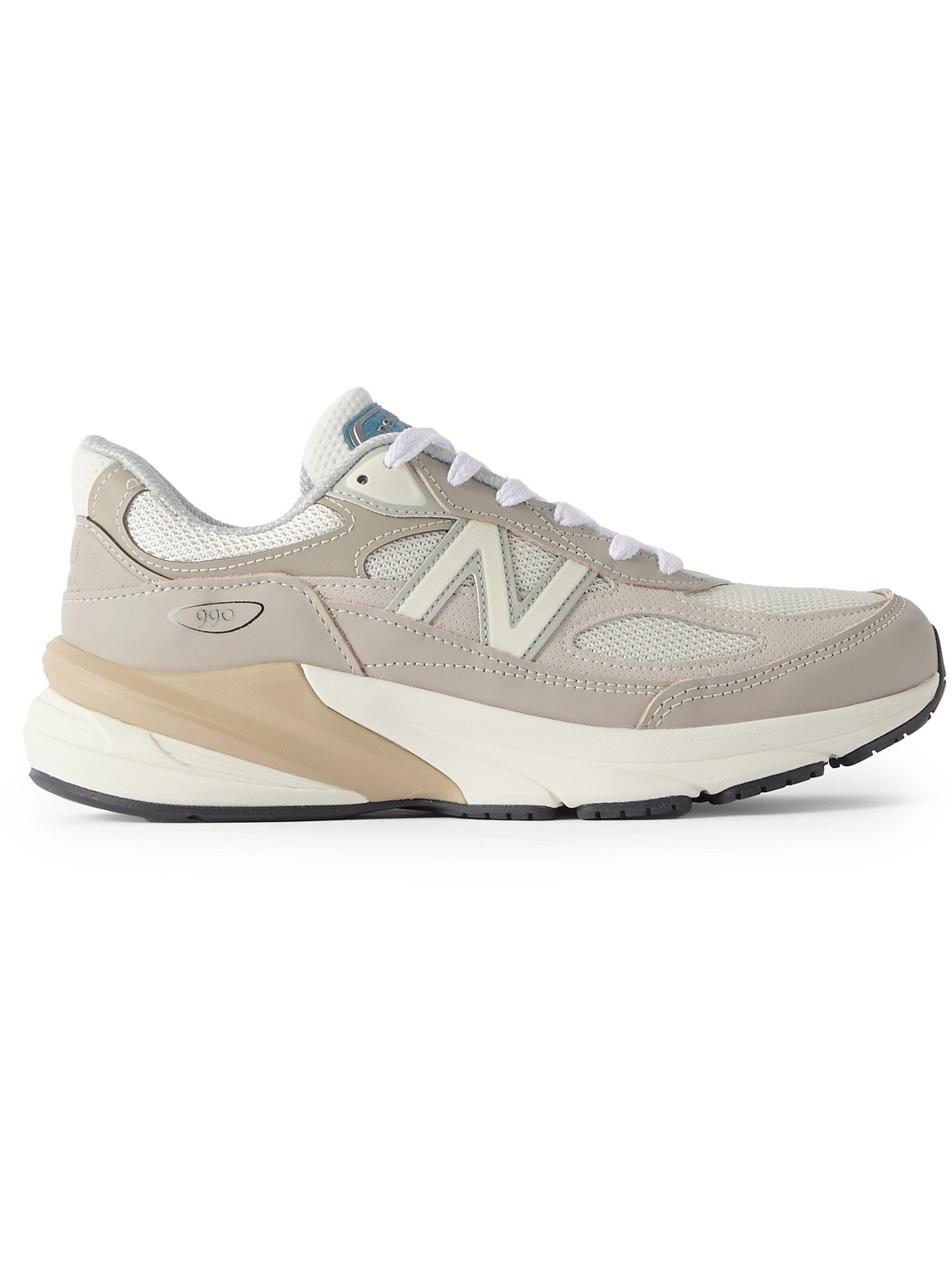 New Balance Unisex Made In Usa 990v6 In Beige/grau, Wildleder/mesh, Grösse 46.5 In Neutral