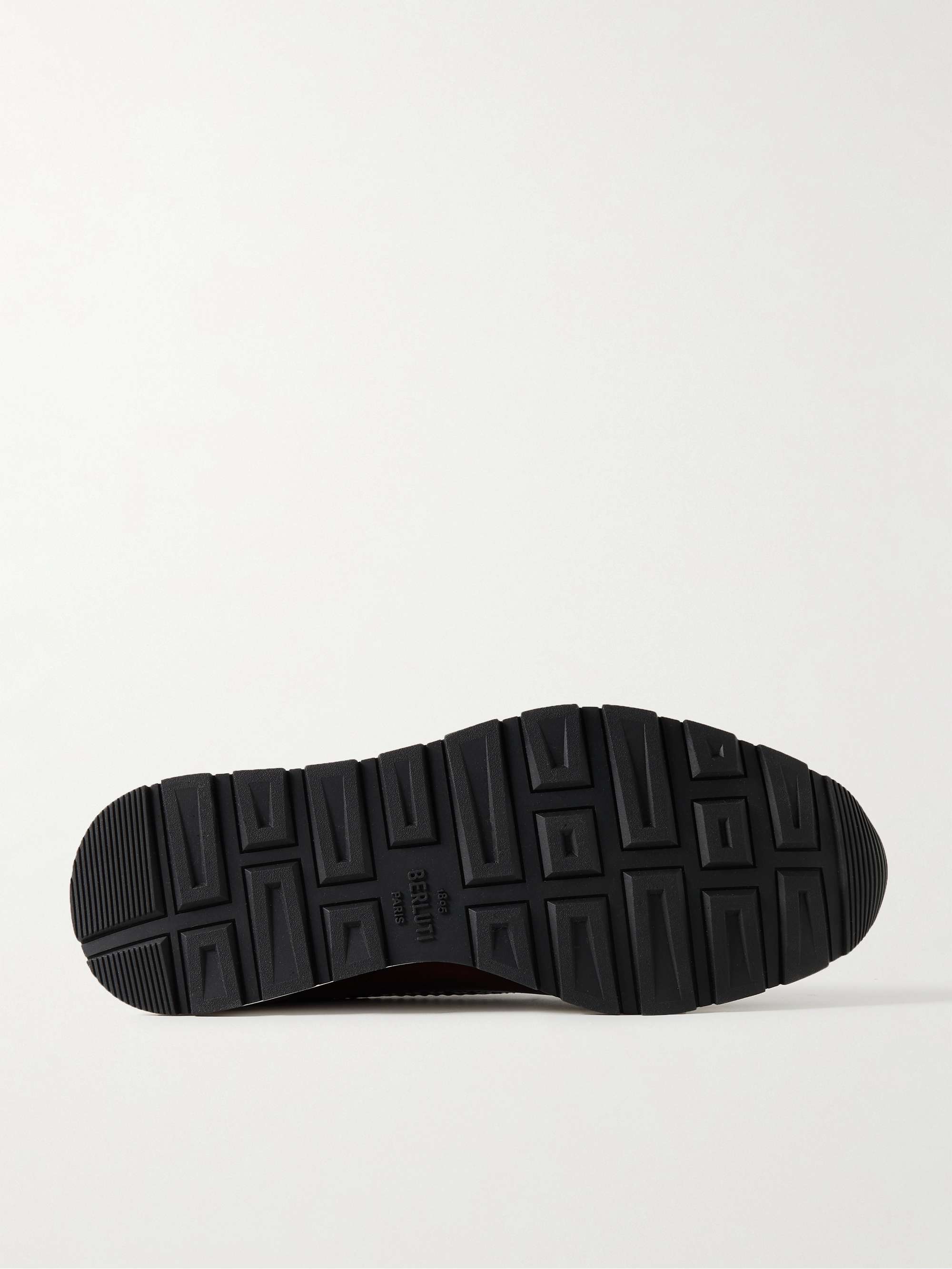 BERLUTI Fast Track Leather Brogue Sneakers