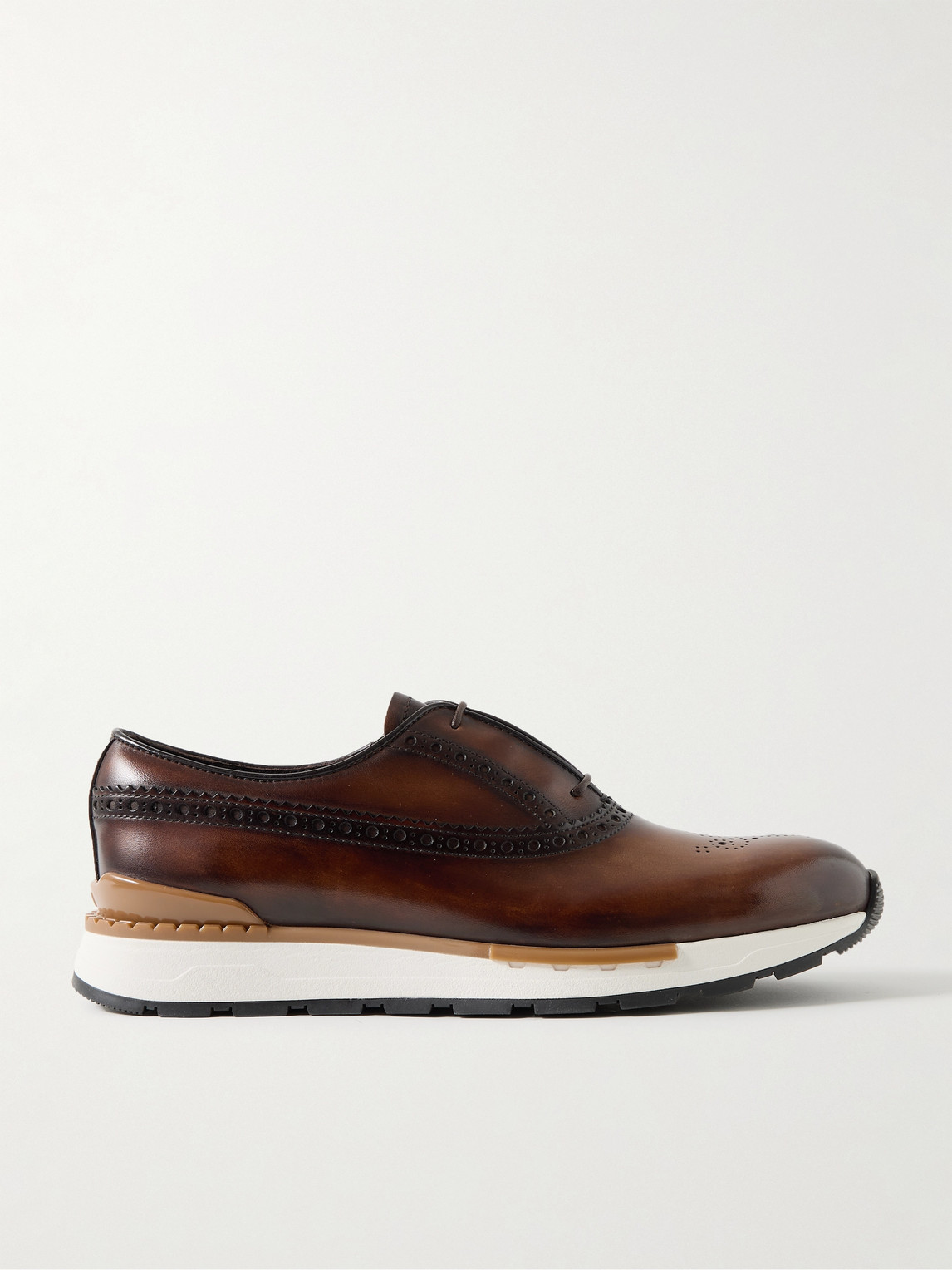 Berluti Fast Track Venezia Leather Sneakers - Men
