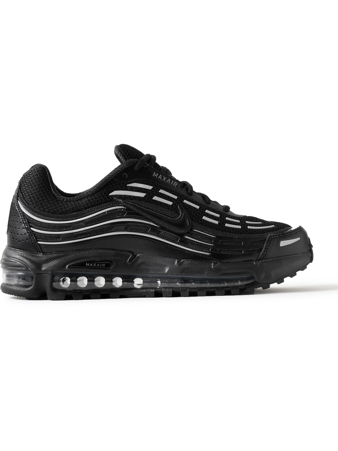 Air Max TL 2.5 Rubber-Trimmed Leather and Mesh Sneakers