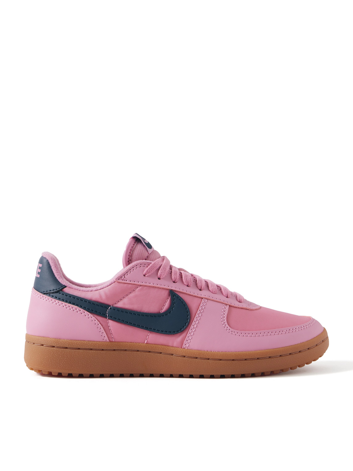 Field General 82 Quilted Shell and Leather Sneakers