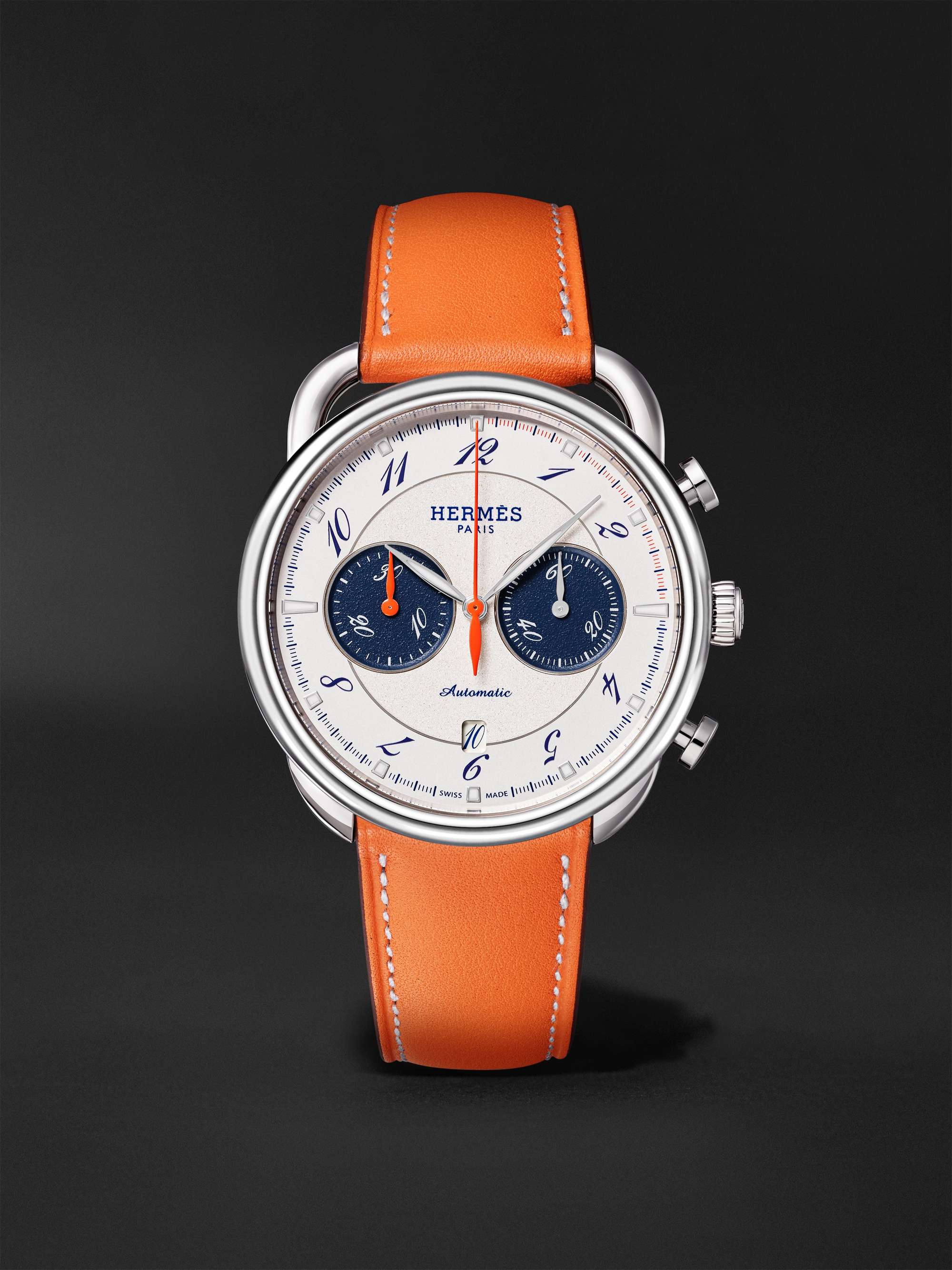 HERMÈS TIMEPIECES Slim d'Hermès Acier Automatic Stainless Steel