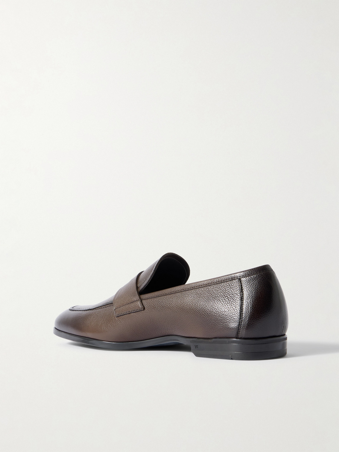 Sean Full-Grain Leather Loafers - Men | Image | 3