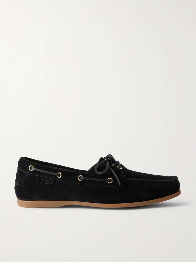 Tom Ford — Robin Suede Boat Shoes