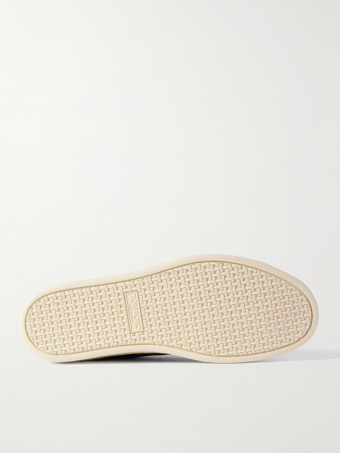 Tom Ford Suede Low-top Sneakers Warwick Silhouette Toe Rubber Sole In Black