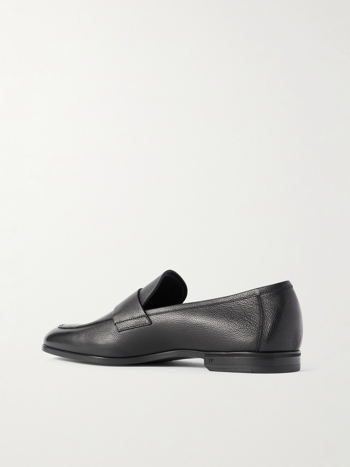 Tom Ford Smooth Leather Sean Penny Loafer In Black