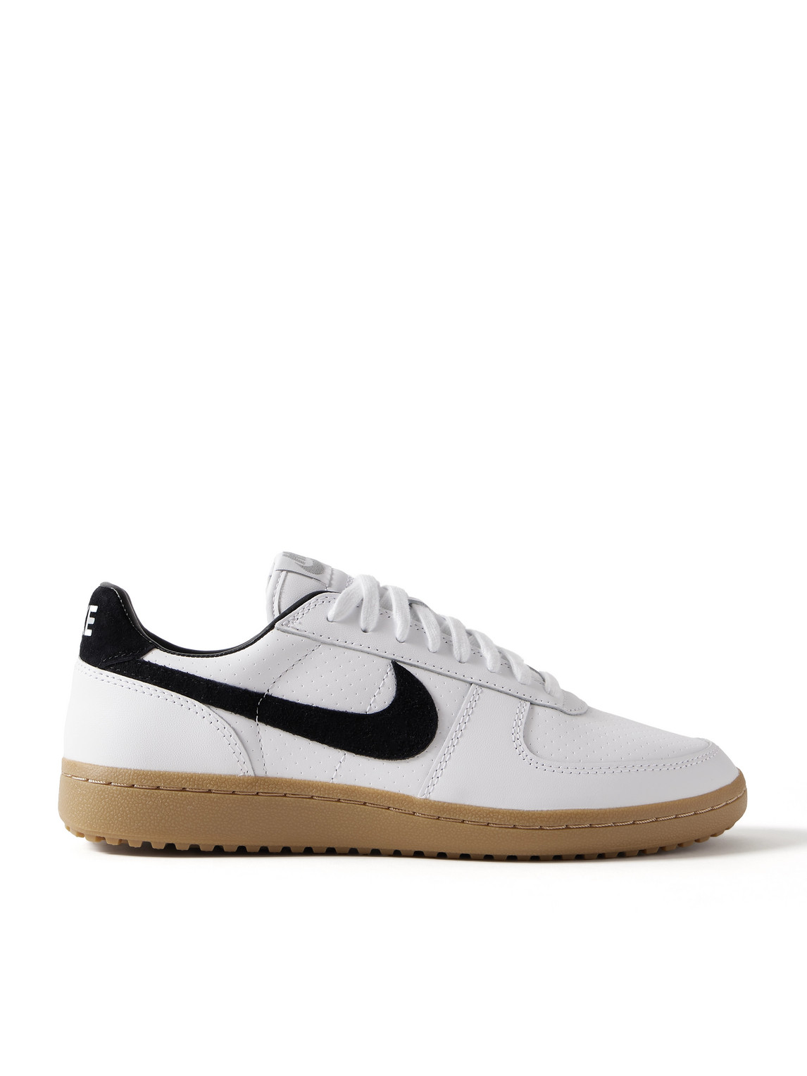 Field General 82 SP Suede-Trimmed Leather Sneakers