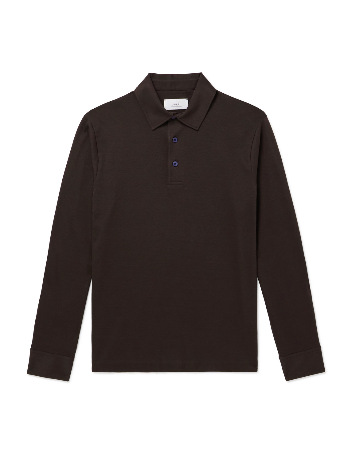 Mercerised Cotton-Jersey Polo Shirt