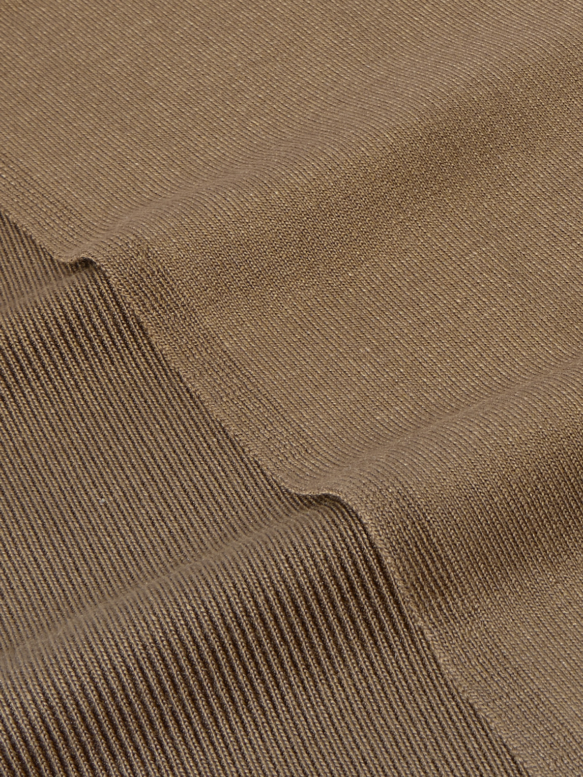Tom Ford Tasselled Ribbed Silk-blend Scarf In Brown