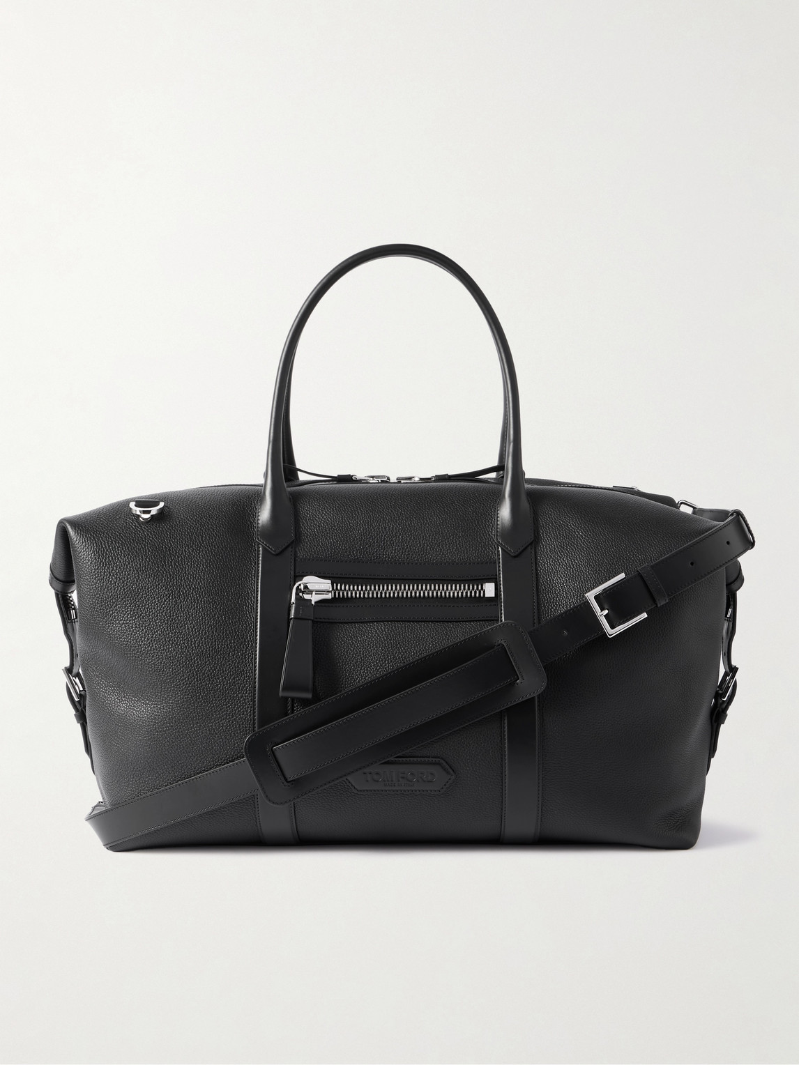 Tom Ford Buckley Full-Grain Leather Weekend Bag - Men