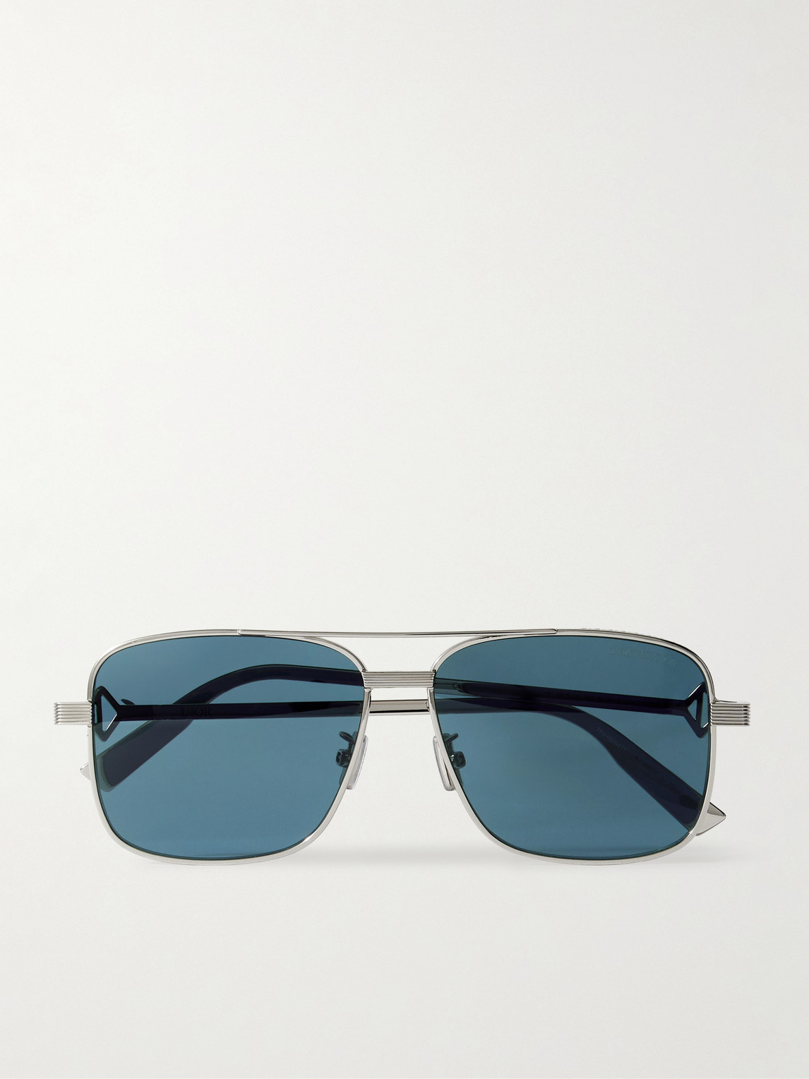 DIOR Eyewear CD Diamond S9U Square-Frame Silver-Tone Sunglasses - Men