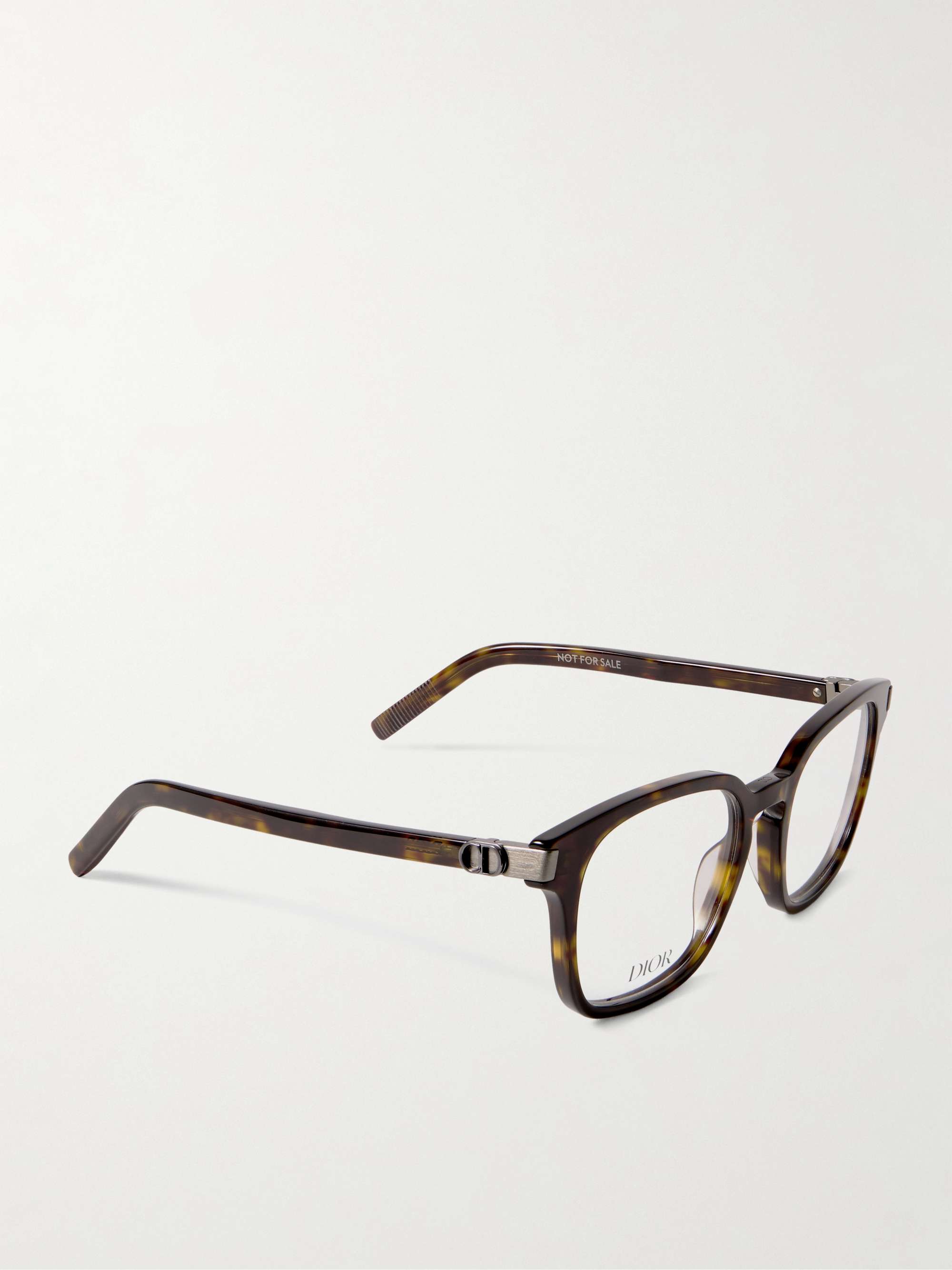 DIOR EYEWEAR CD Icon S4I Square-Frame Tortoiseshell Acetate DIOR EYEWEAR CD Icon S4I Square-Frame Tortoiseshell Acetate