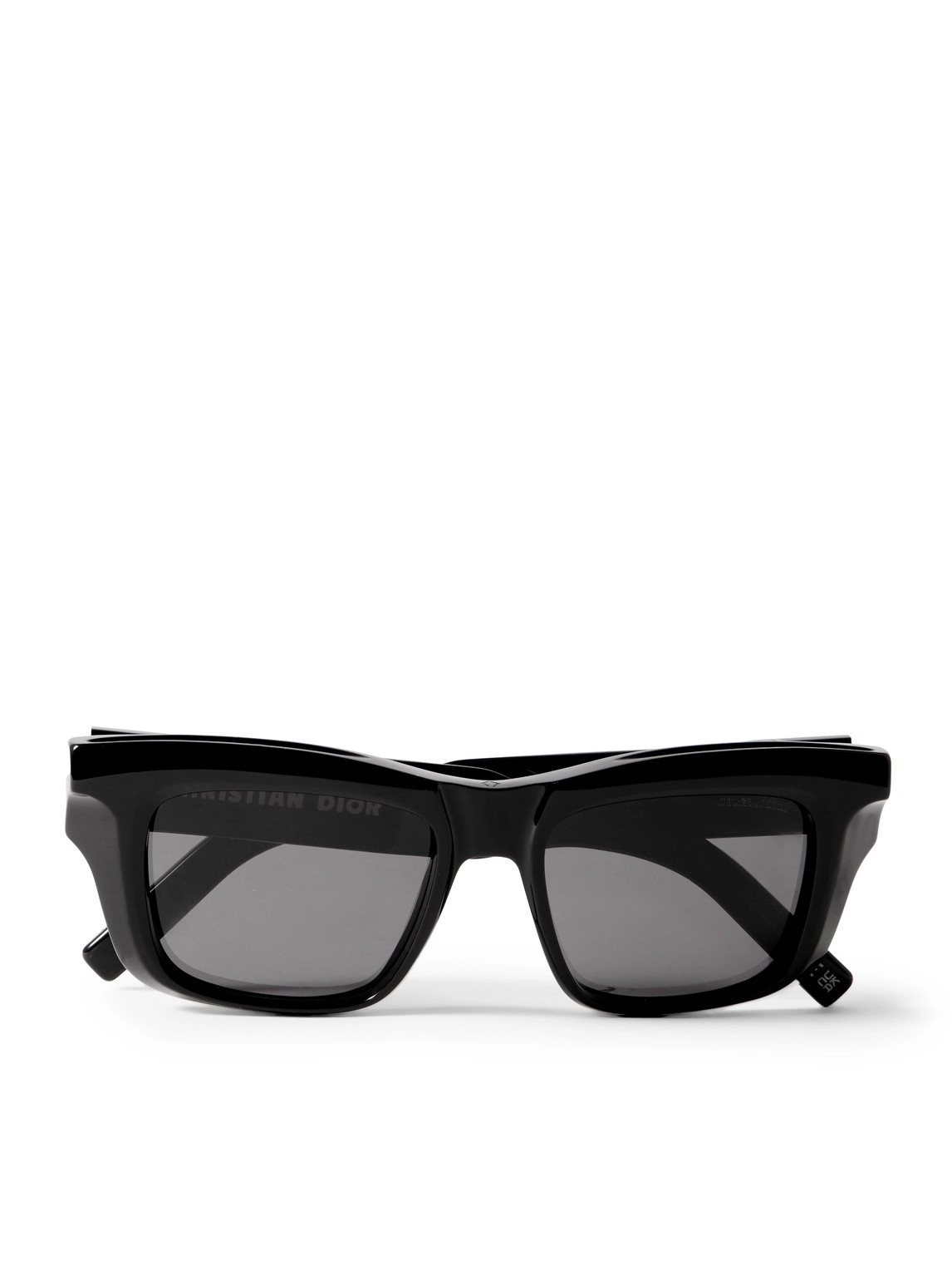 Dior Xplorer S2i Rectangle-frame Acetate Sunglasses In Black