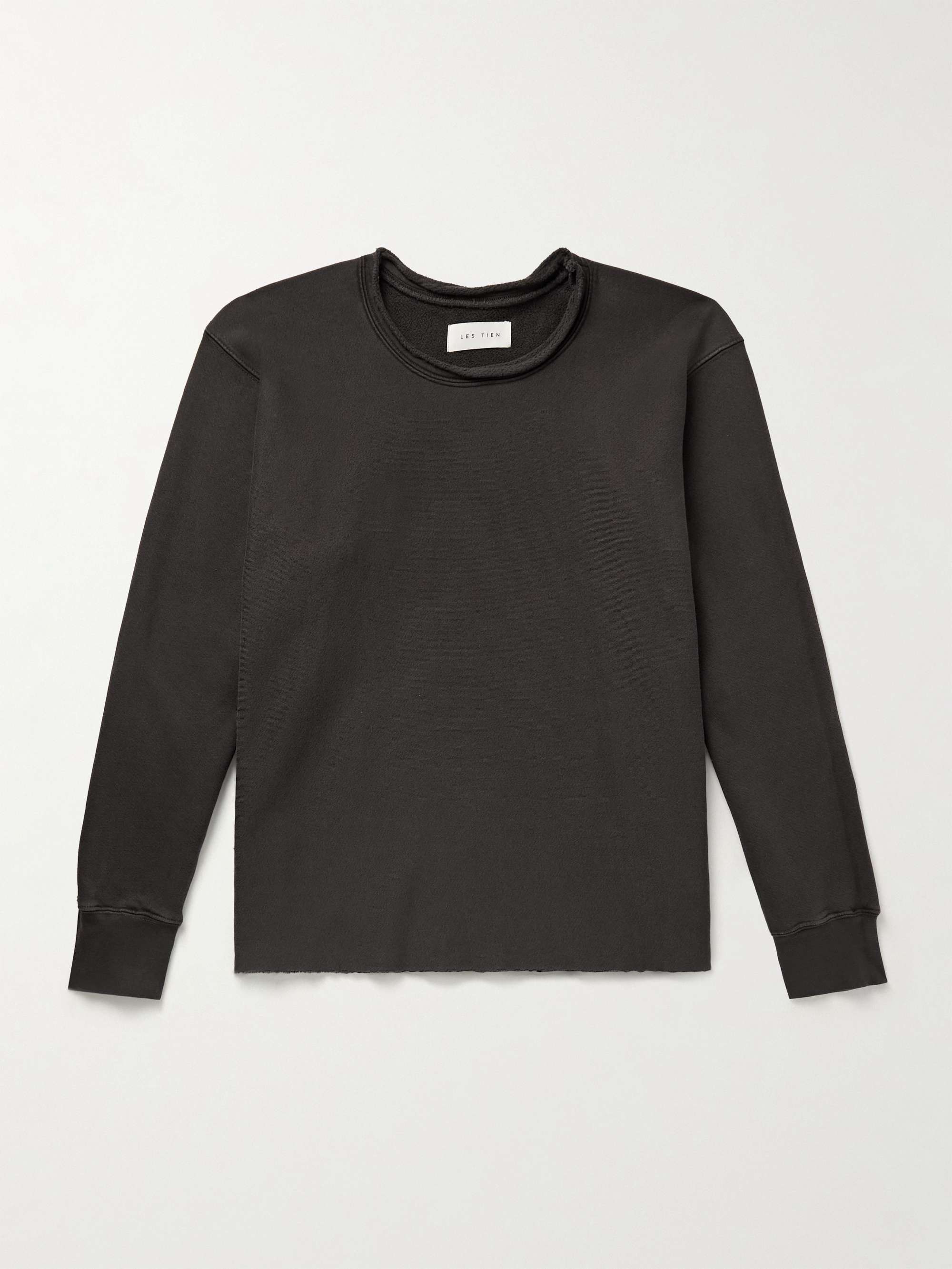 STONE ISLAND コットンジャージー スウェットシャツ ロゴ STONE ISLAND コットンジャージー スウェットシャツ ロゴ