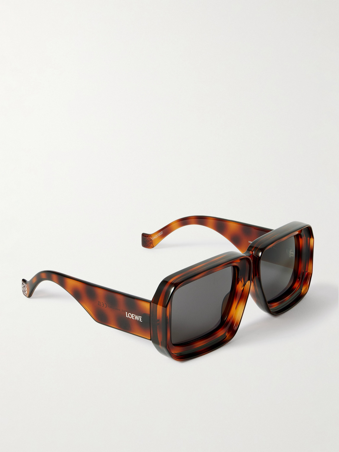 Loewe Paula's Ibiza Square-frame Tortoiseshell Acetate Sunglasses In Tortoiseshell