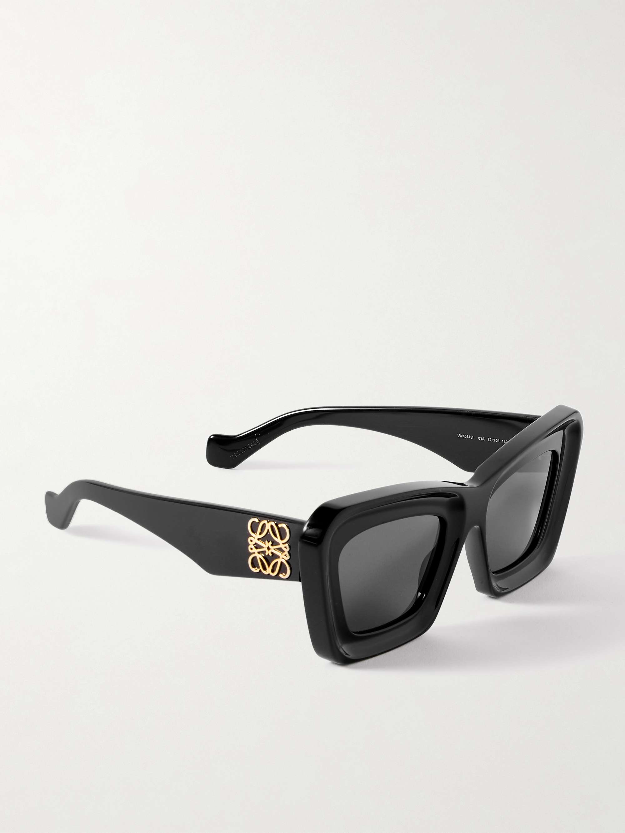 LOEWE EYEWEAR Anagram オーバーサイズ キャットアイ アセテート LOEWE EYEWEAR Anagram オーバーサイズ キャットアイ アセテート