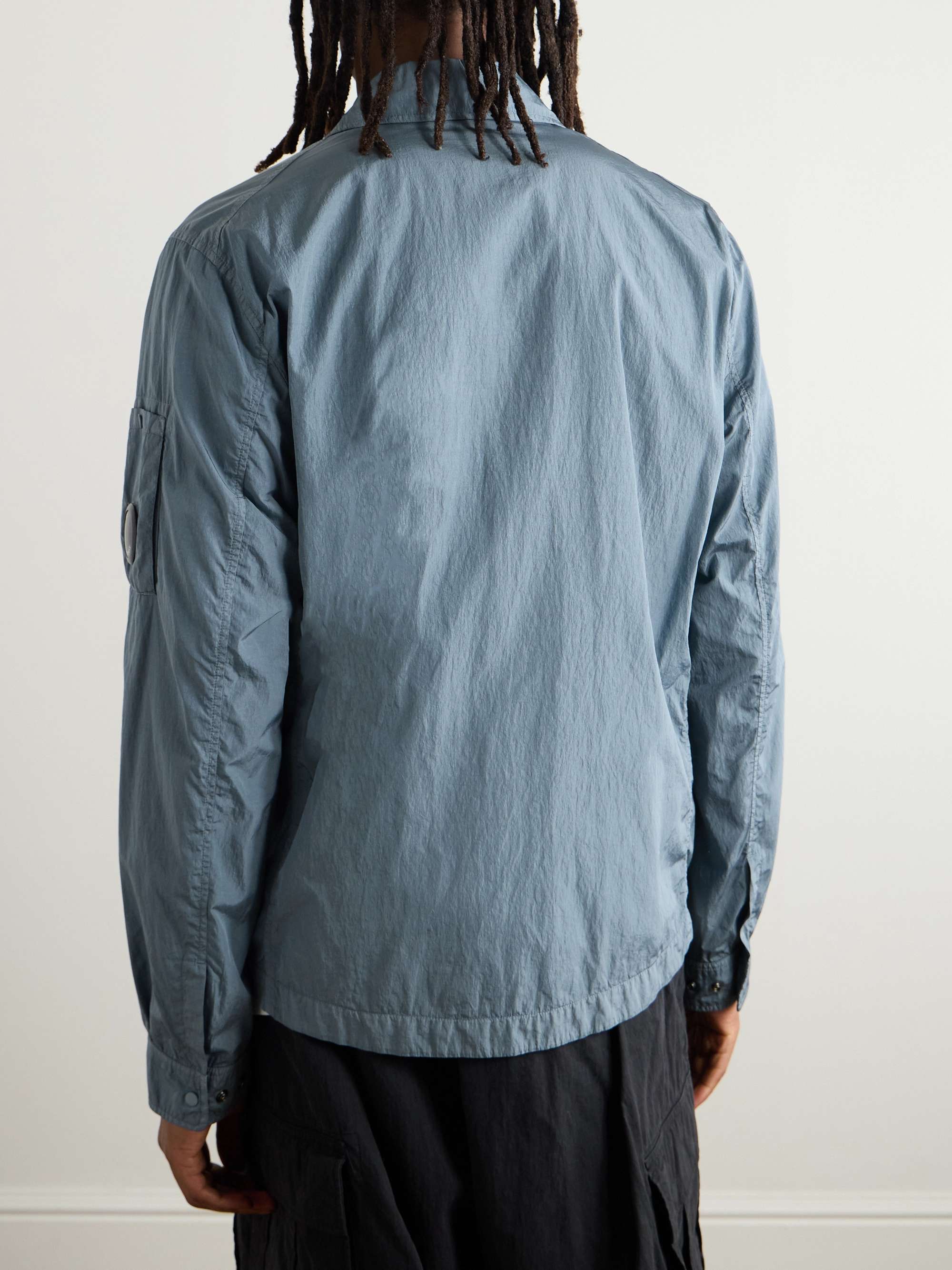 C.P. COMPANY Garment-Dyed Chrome-R Overshirt for Men | MR PORTER