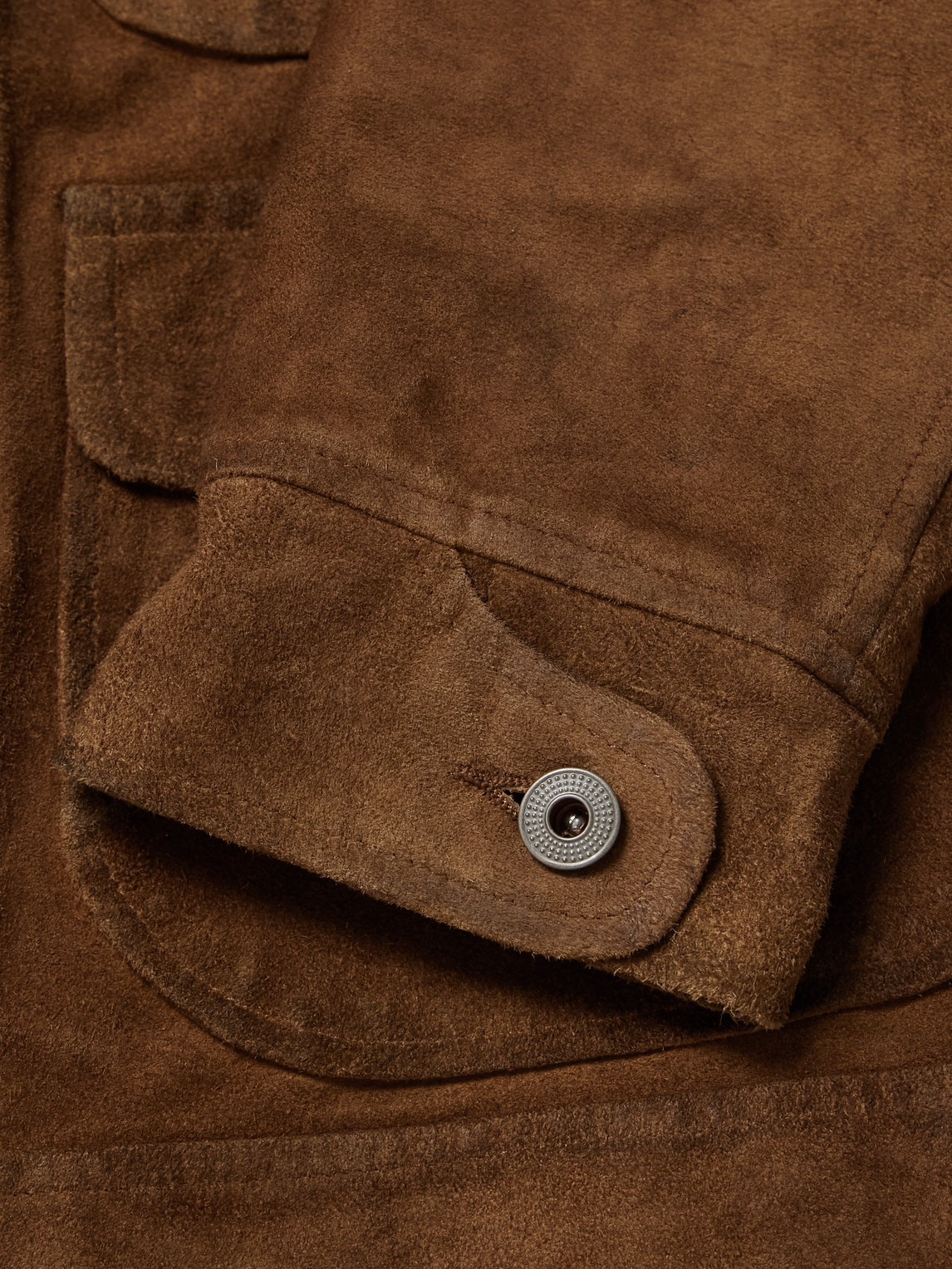  Rrl - Suede Jacket - Men - Brown - M 