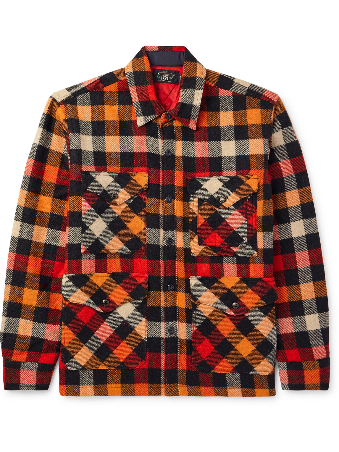 銚*丸様 RRL Ralph Lauren チェック柄ウールジャケットMサイズ lucidobell_882