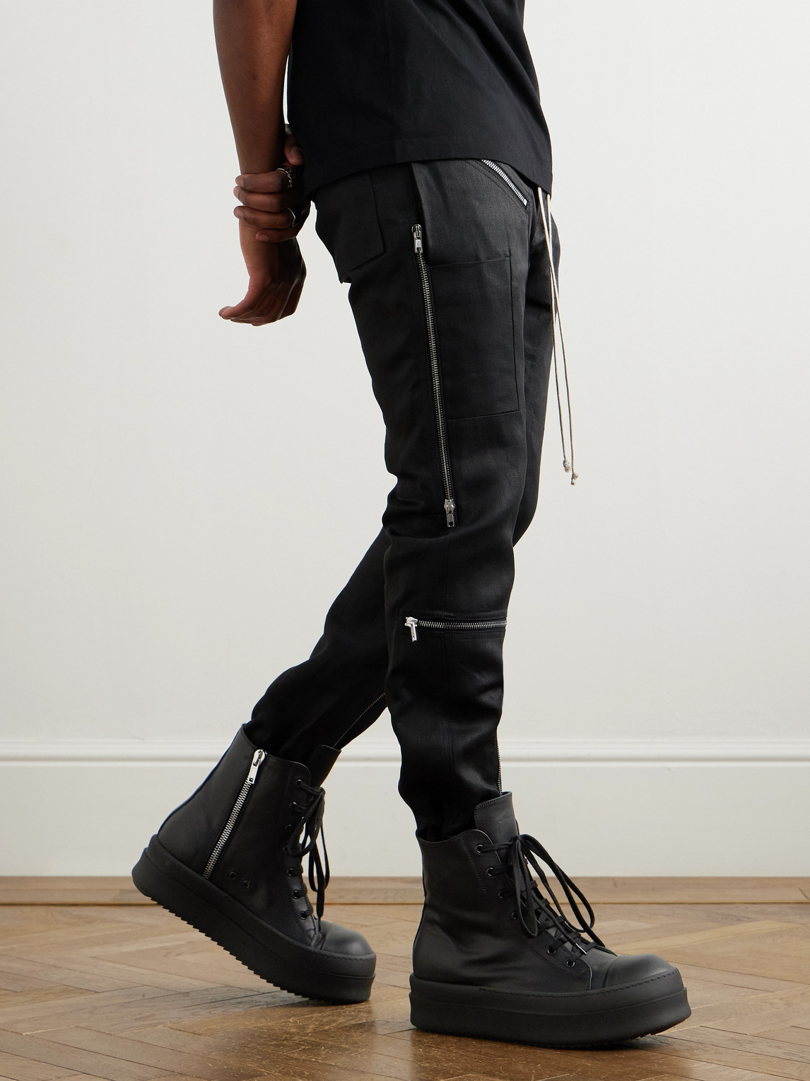 Rick Owens MEGA BUMPER スニーカーズ 27cm RICK OWENS - 【25AW】メガバンパー ハイカット スニーカー