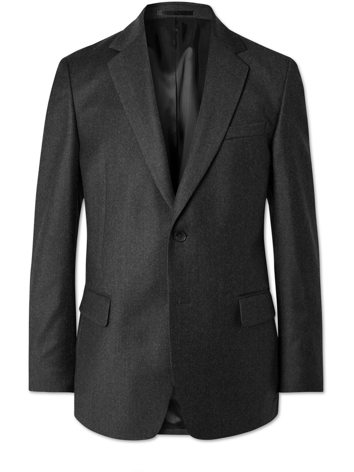 Regular-Fit Wool-Flannel Suit Jacket