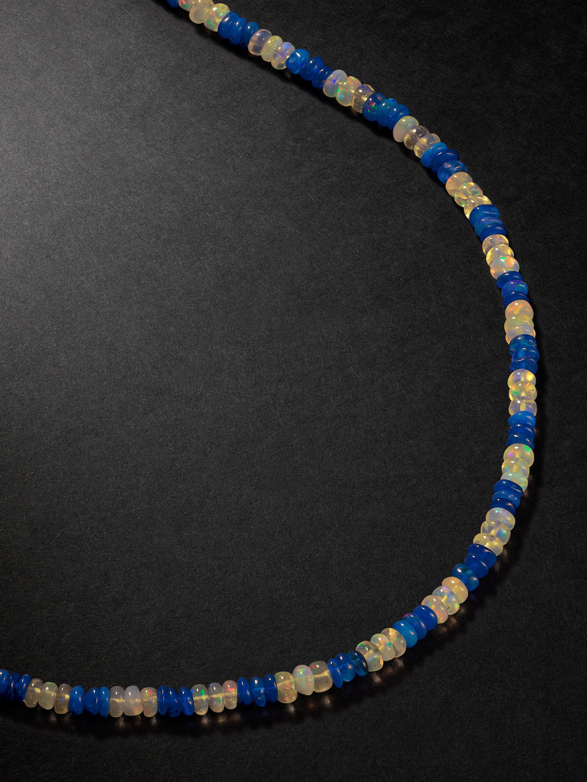 Jia Jia Gold Opal Beaded Necklace In Neutral