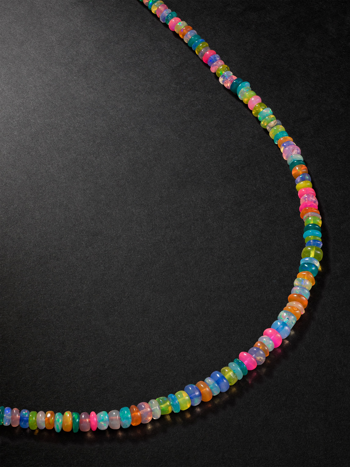 Jia Jia Gold Opal Beaded Necklace