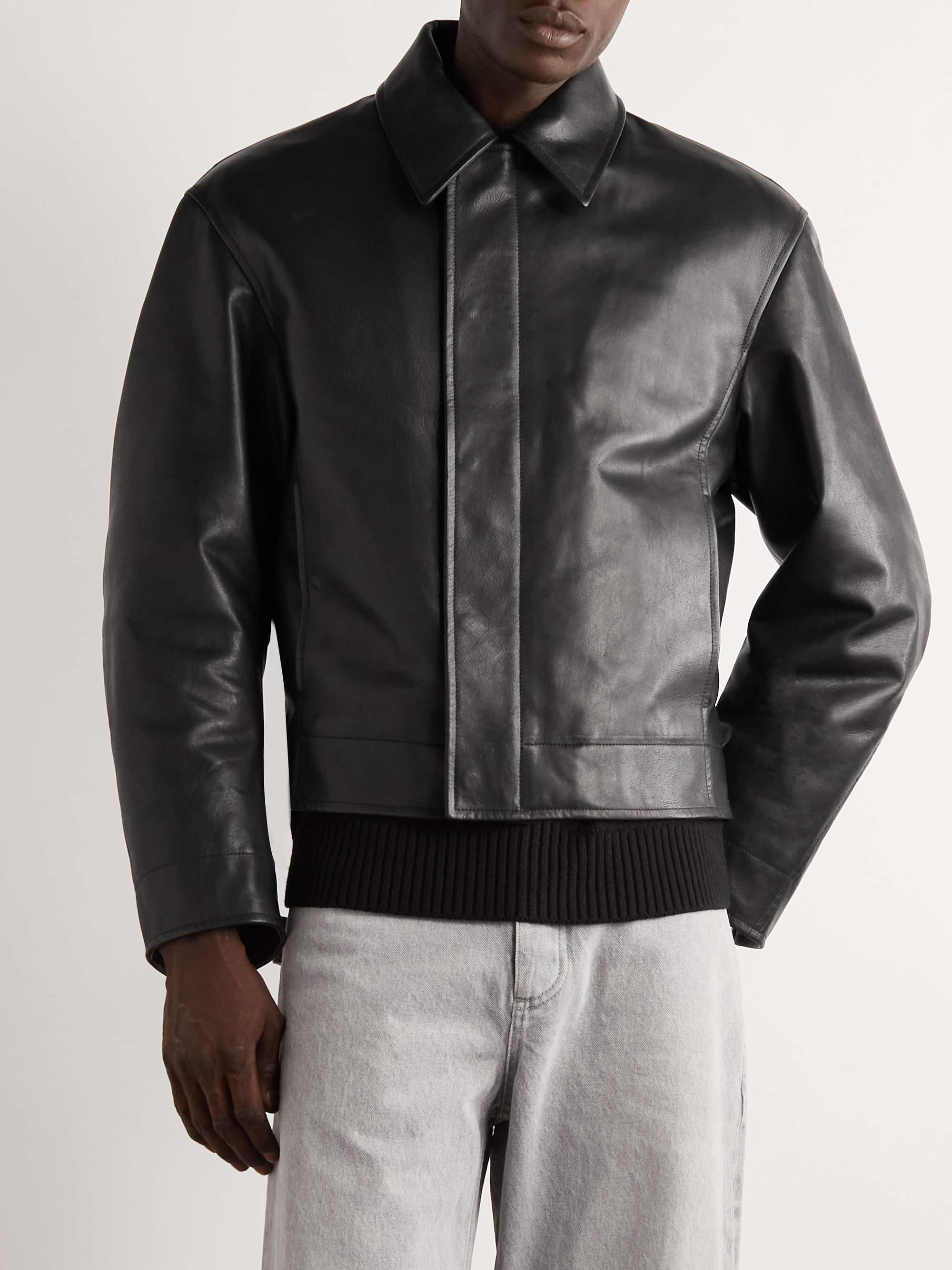禁断の惑星さん専用 Bottega veneta nero jacket 名作 - メルカリ