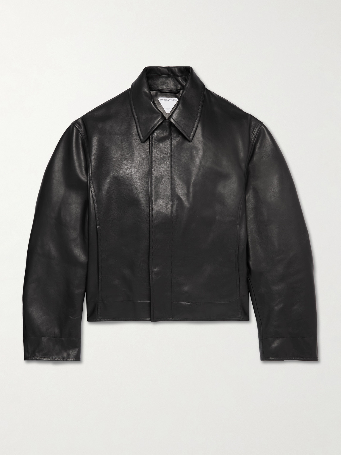 Bottega Veneta Textured-Leather Blouson Jacket - Men