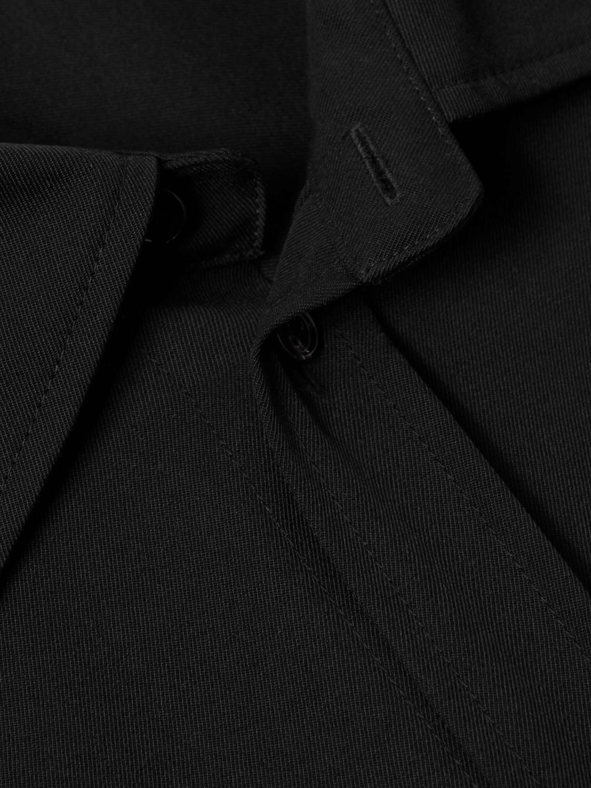 Black Oversized Wool-Twill Shirt | BOTTEGA VENETA | MR PORTER