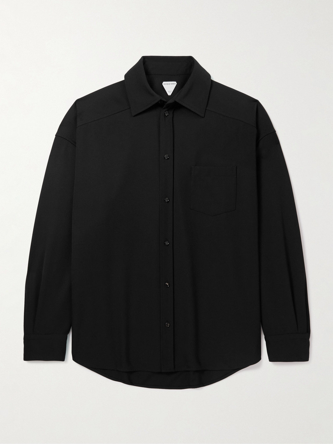 Bottega Veneta Oversized Wool-Twill Shirt - Men