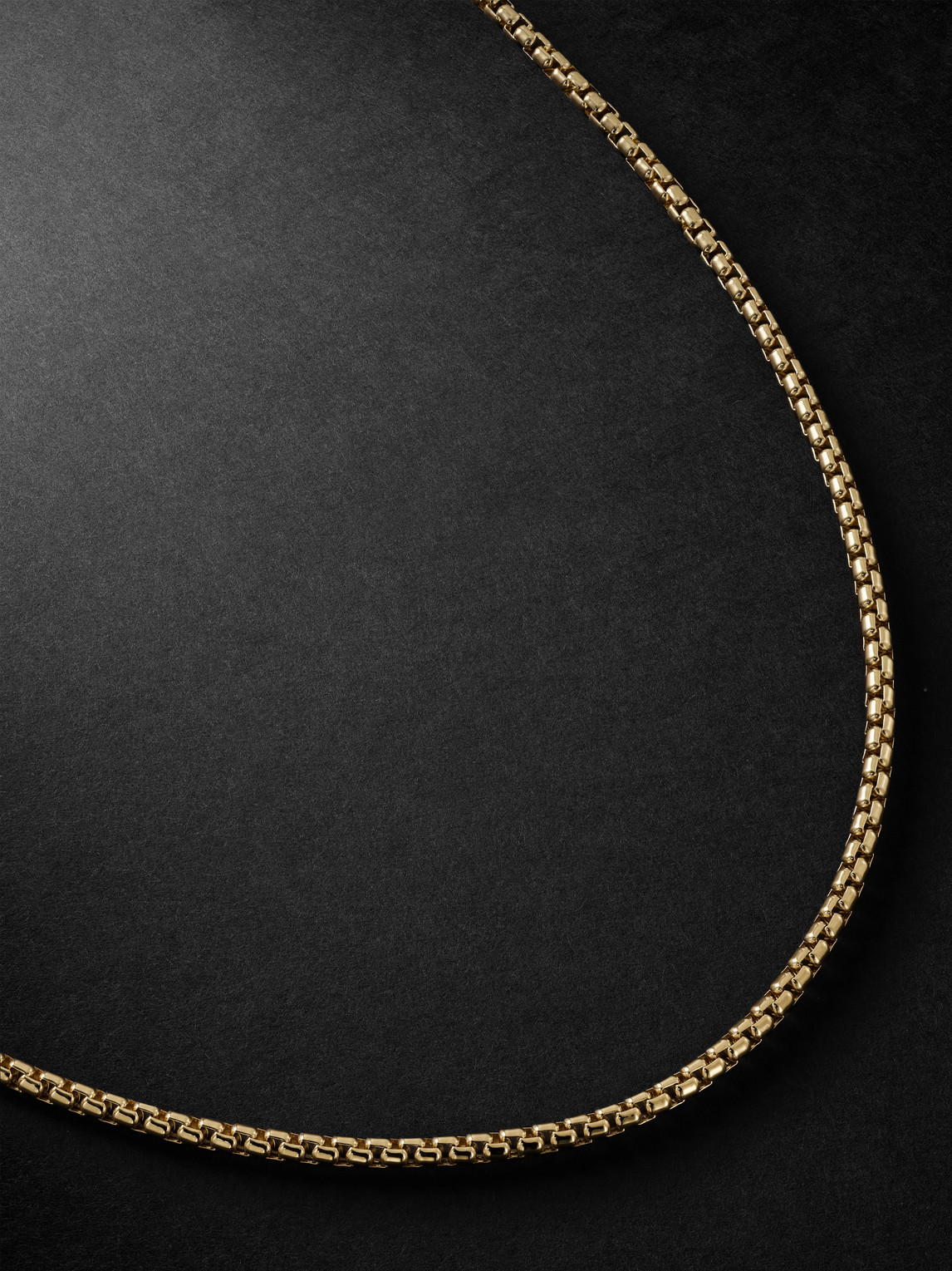 David Yurman 18-Karat Gold Chain Necklace - Men