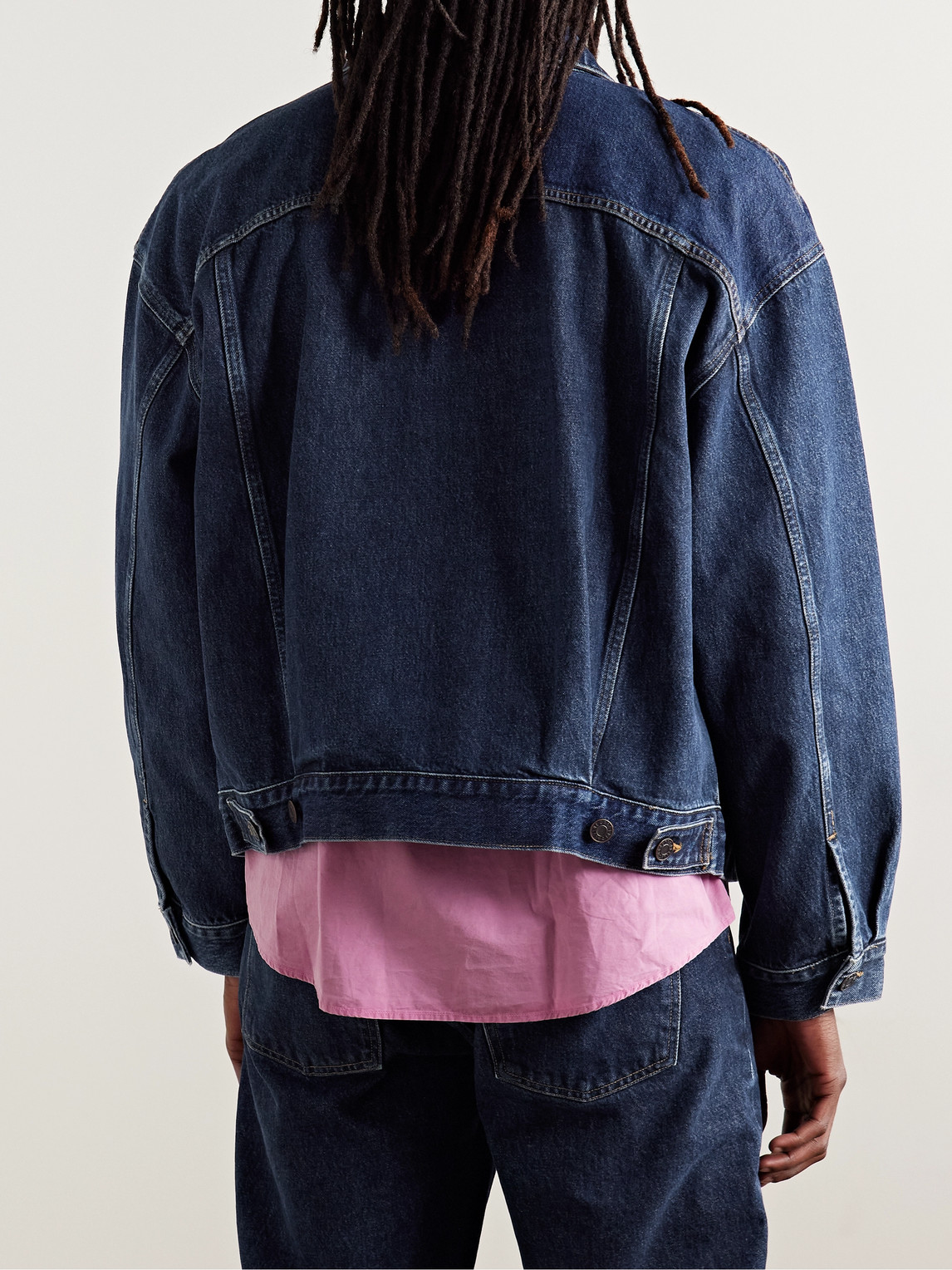  Agolde - Stefano Denim Trucker Jacket - Men - Blue - L 